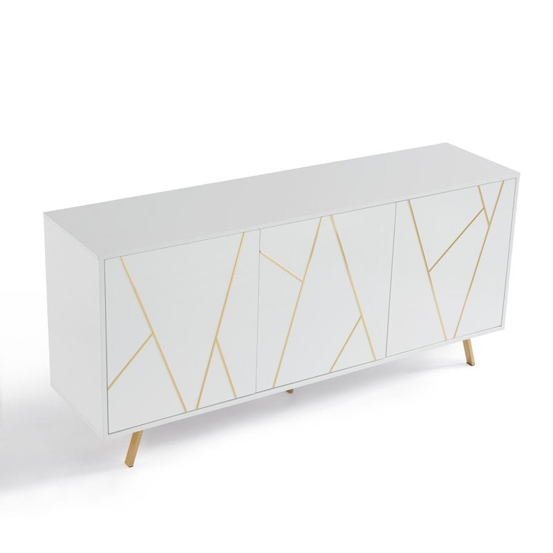 Buffets et buffets en bois de 63 po de largeur