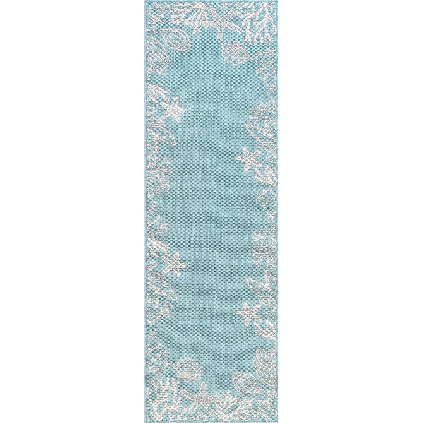 Exo Coastal Graphic Print Indoor/Outdoor Area Rug