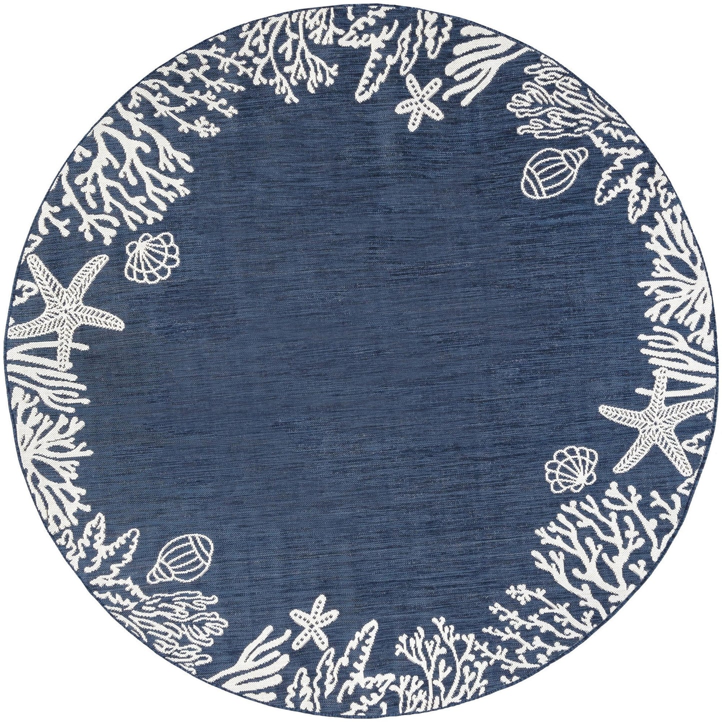Exo Coastal Graphic Print Indoor/Outdoor Area Rug
