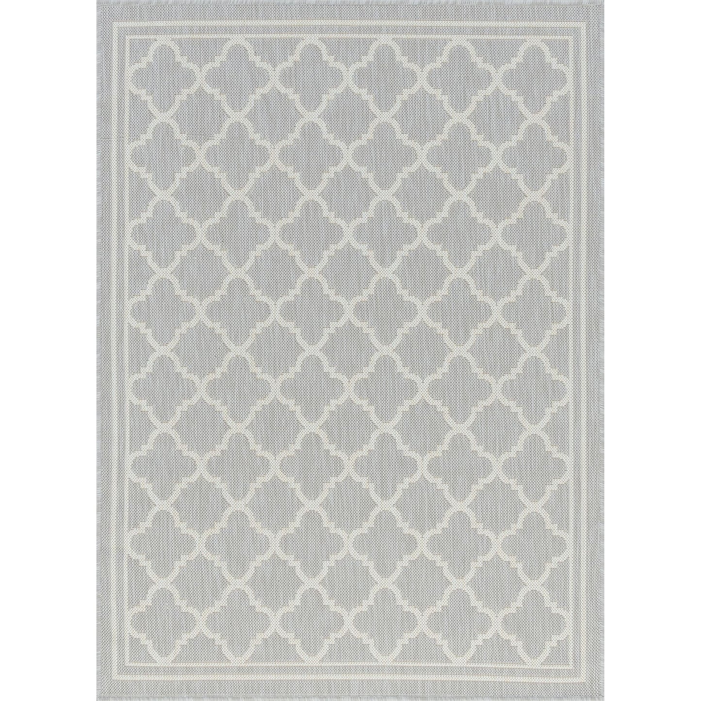 Exo Coastal Geometric Indoor/Outdoor Area Rug