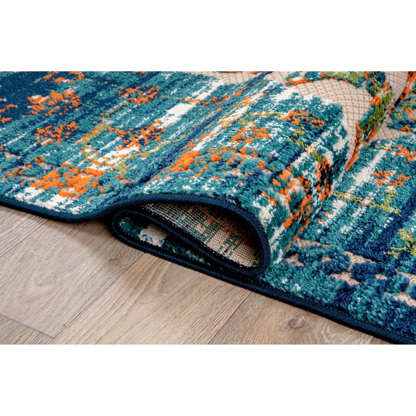 World Rug Gallery Distressed Traditional Indoor/Outdoor Area Rug