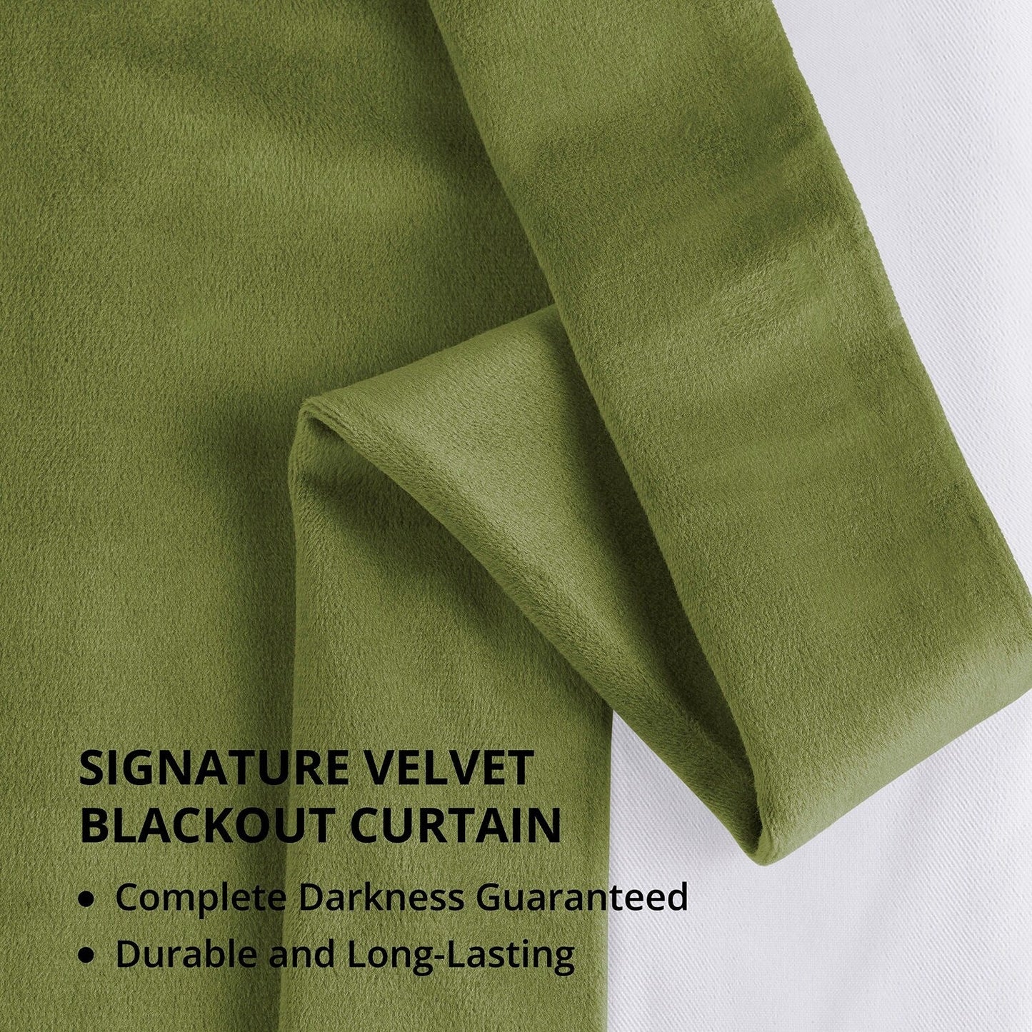 Exclusive Fabrics Signature Blackout Velvet Curtain (1 Panel)