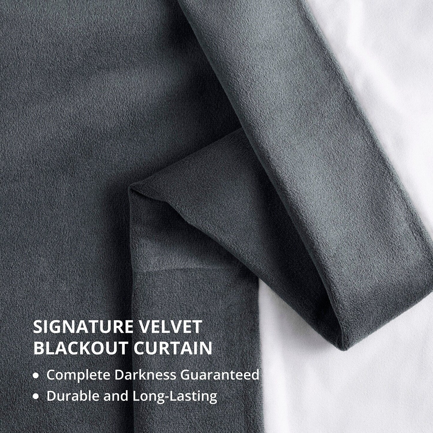Exclusive Fabrics Signature Blackout Velvet Curtain (1 Panel)