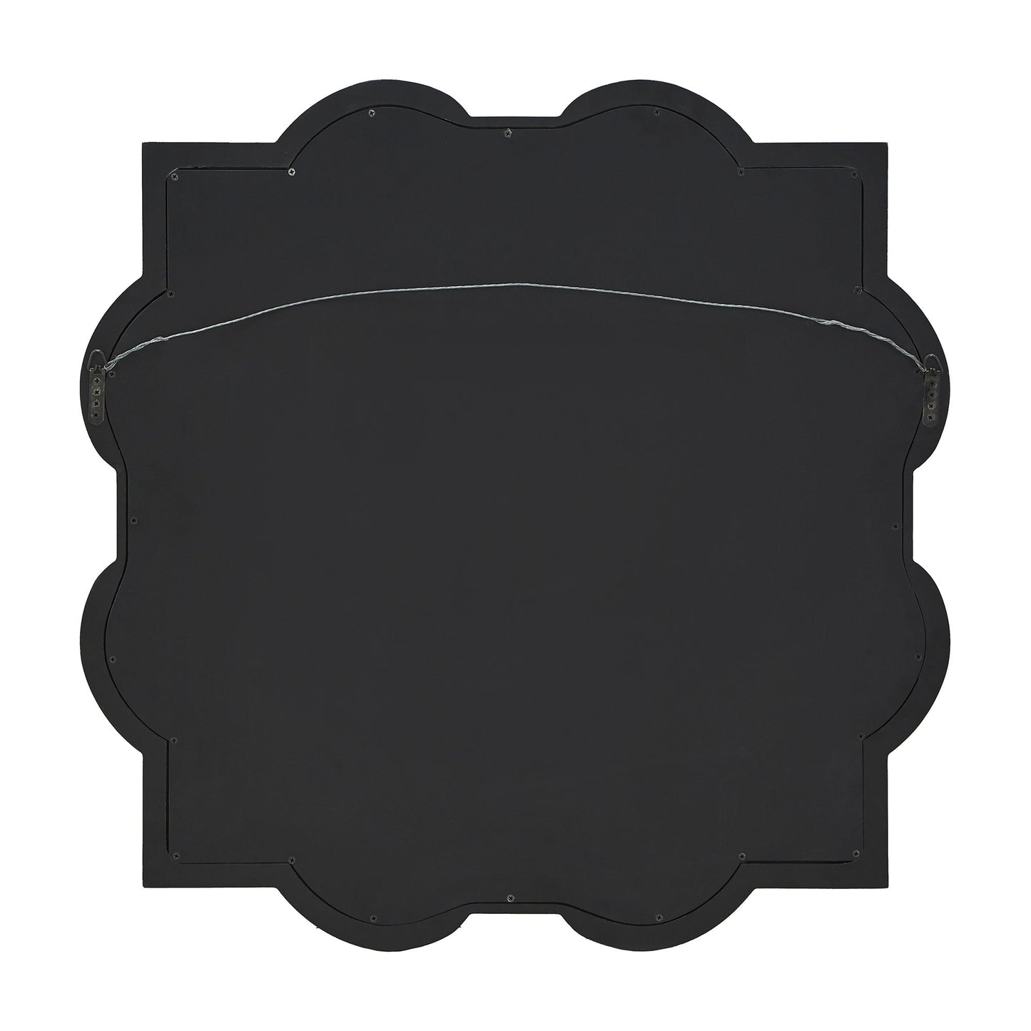 Miroir mural à panneaux argentés antiques Fantina par iNSPIRE Q Classic