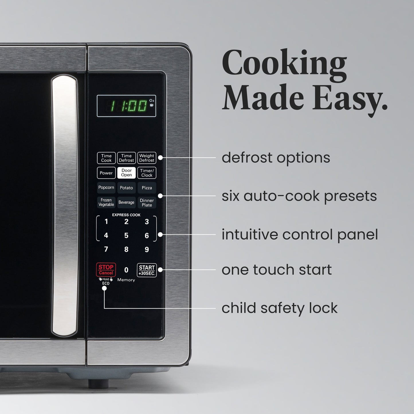 Four à micro-ondes Farberware Classic de 1,1 pi³ et 1 000 watts