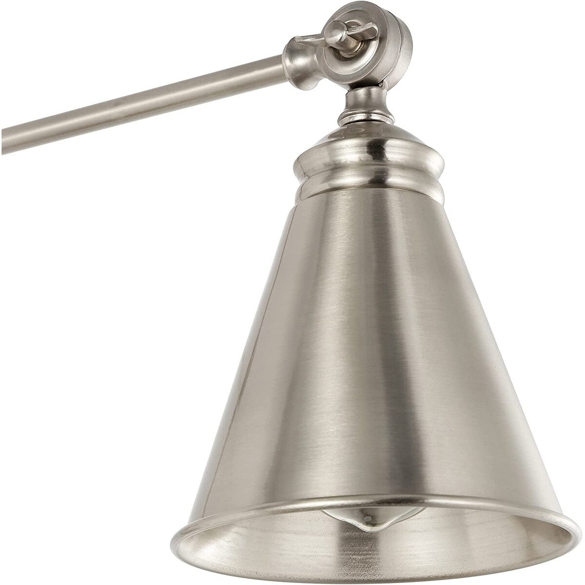 WINGBO Industrial Swing Arm Wall Sconce with Metal Shade,2-Pack...