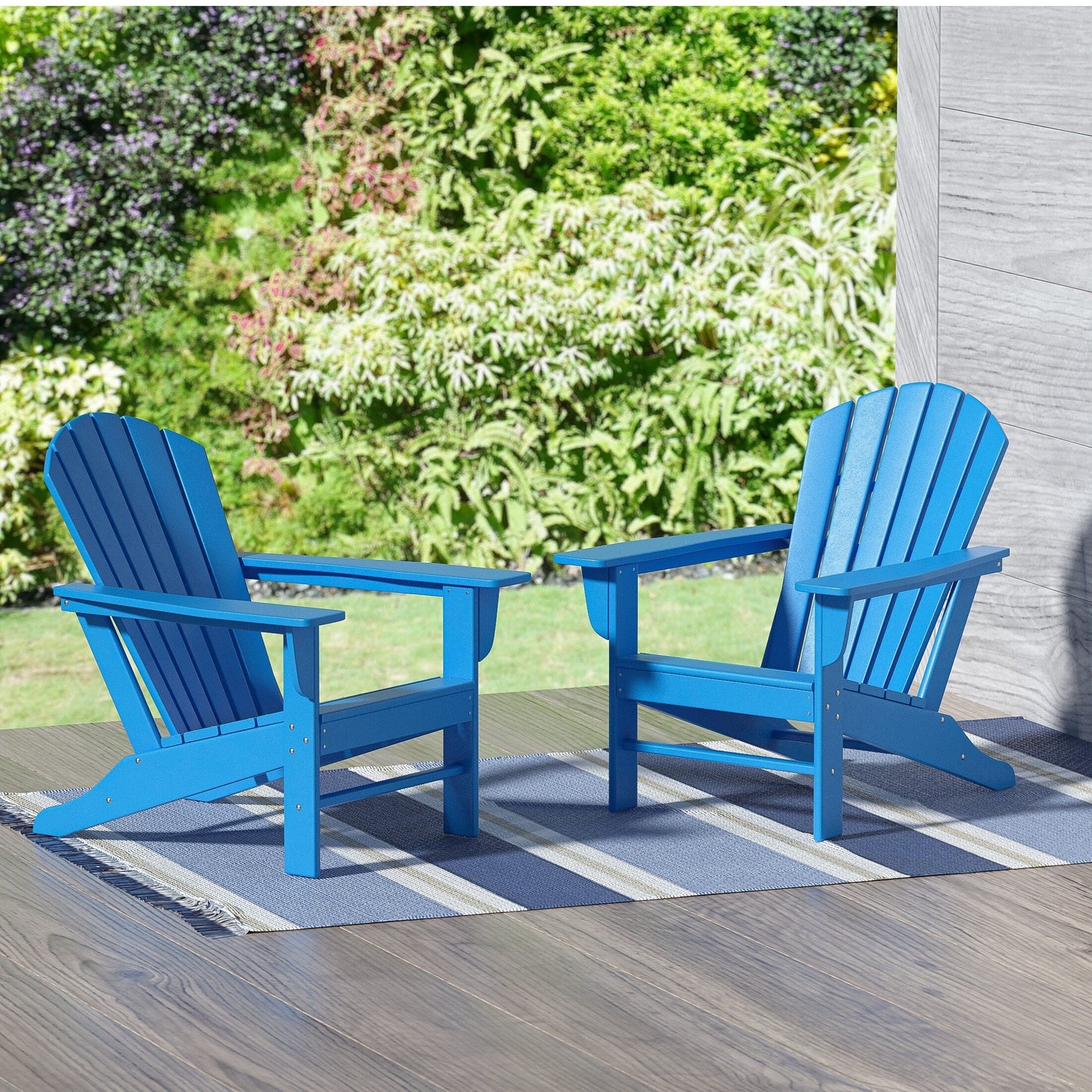 Chaises Adirondack Polytrends Altura Outdoor écologiques toutes saisons (lot de 2)