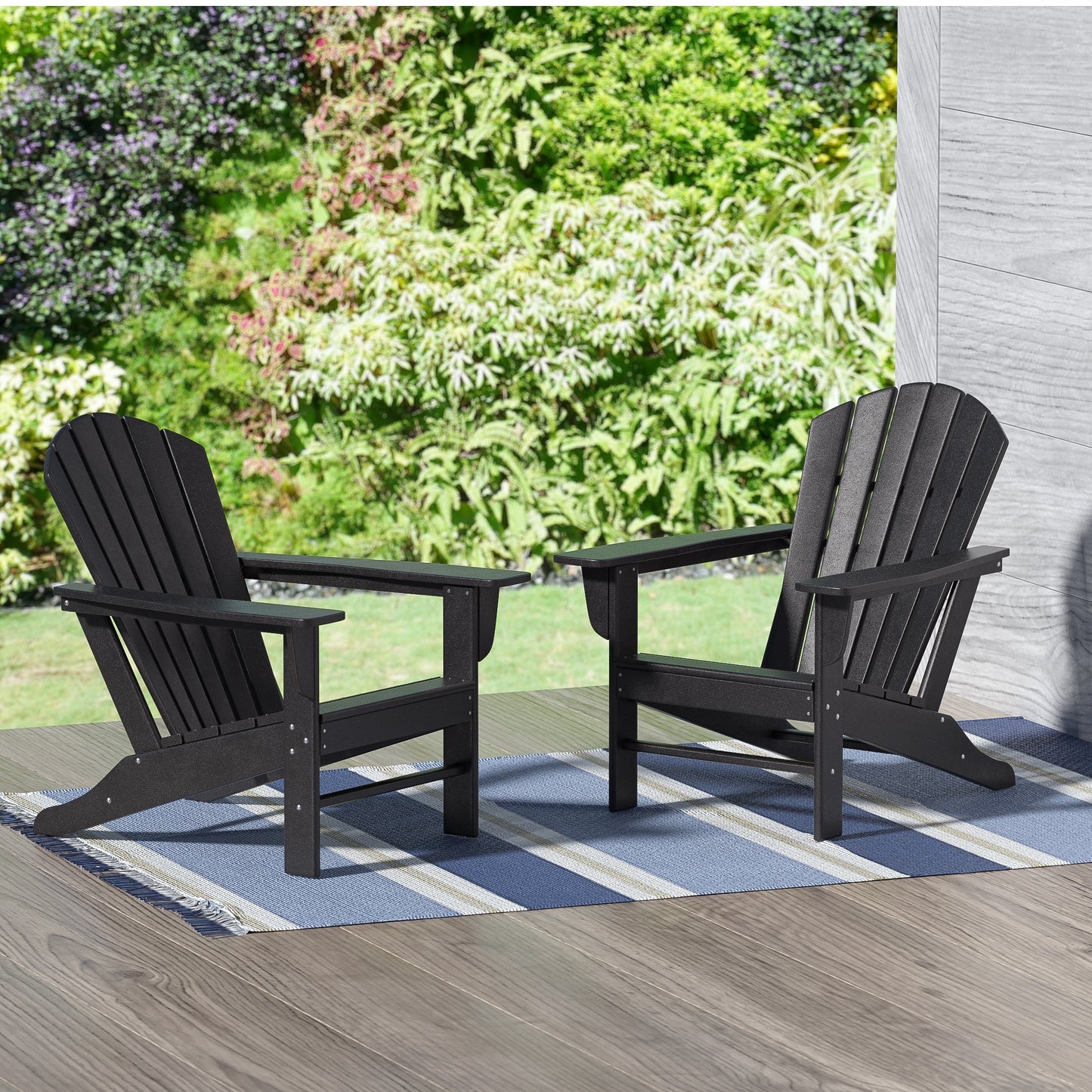 Chaises Adirondack Polytrends Altura Outdoor écologiques toutes saisons (lot de 2)