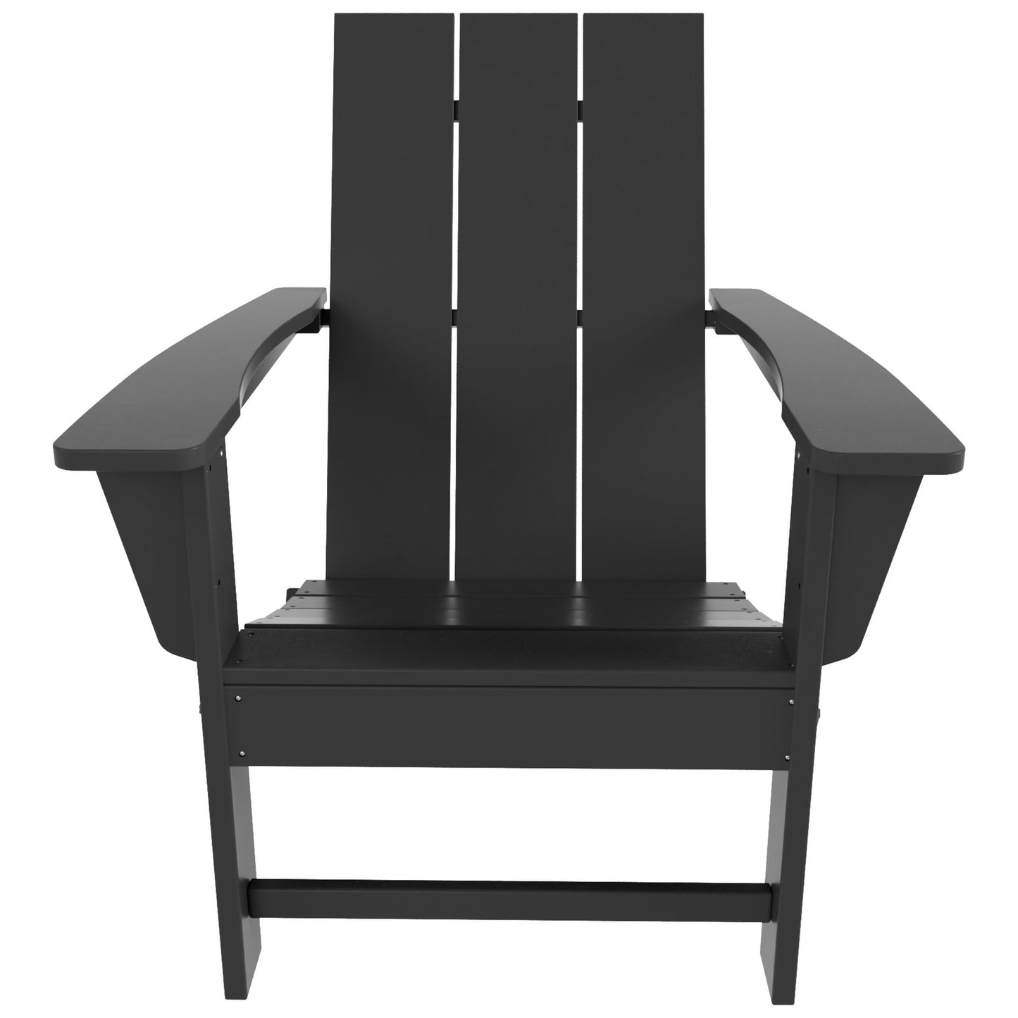 Chaise Adirondack pliante Polytrends Shoreside moderne et écologique, idéale pour les commerces et les résidences, toutes saisons