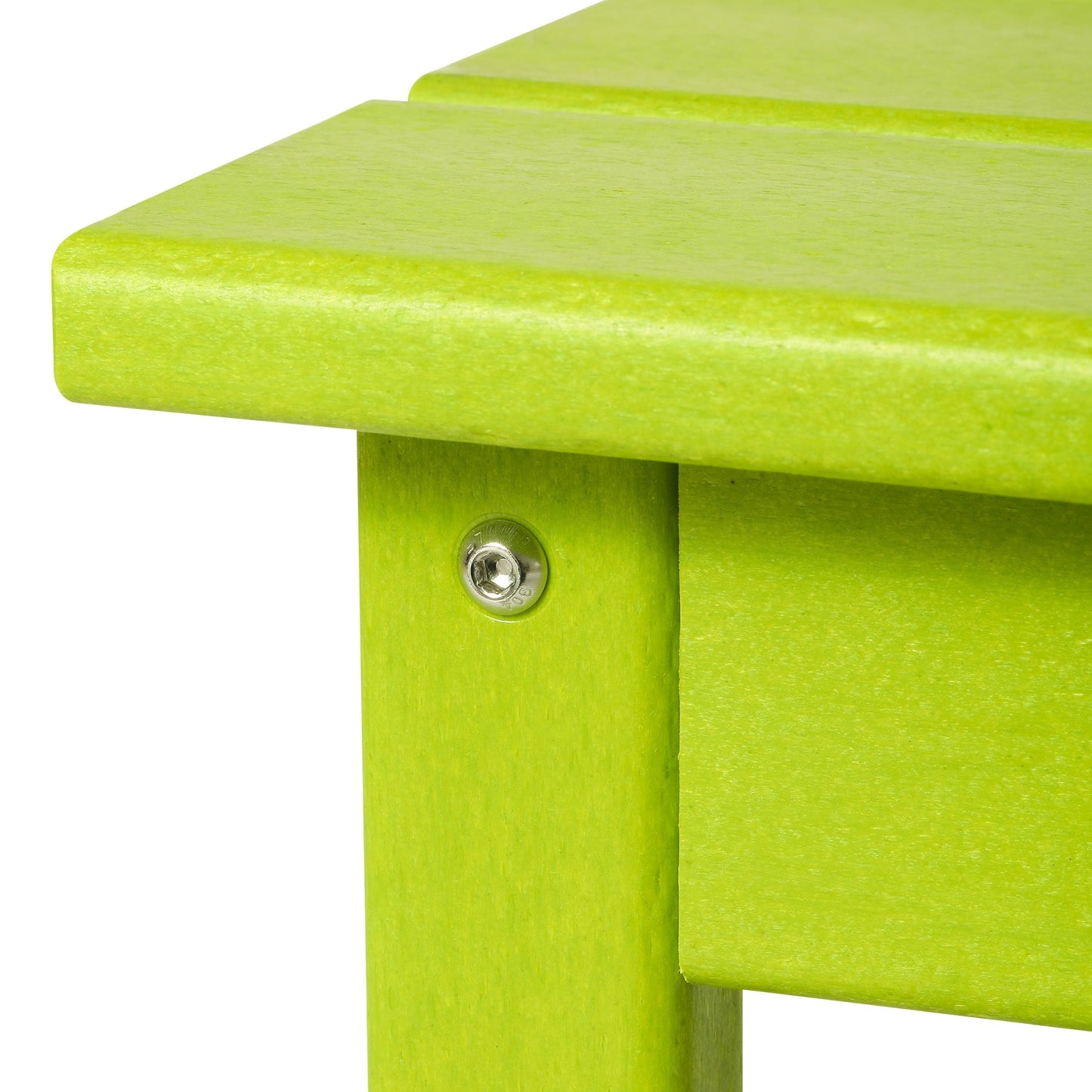 Polytrends Laguna Hdpe All Weather Outdoor Patio Rectangular Coffee Table