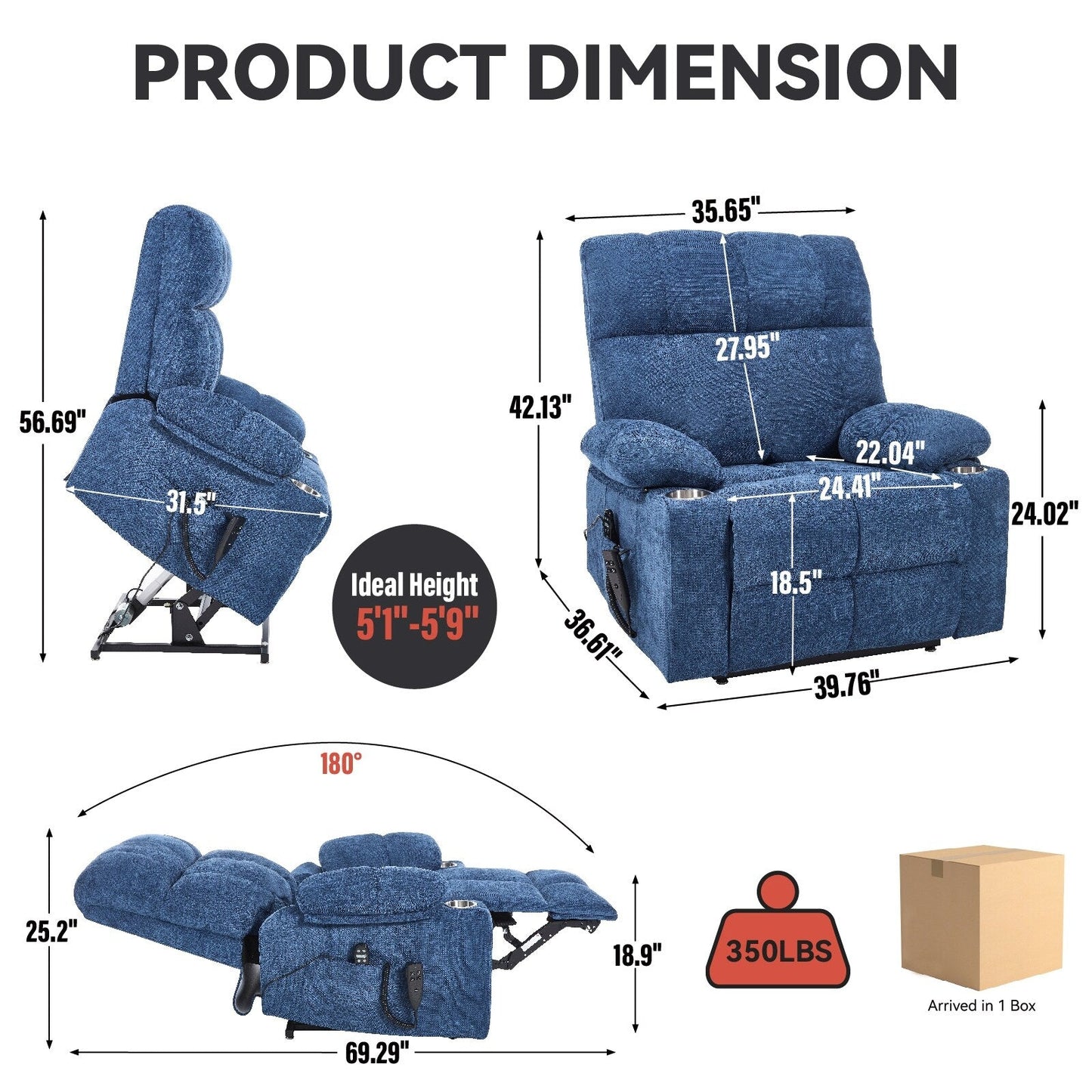 Power Lift Recliner Chair