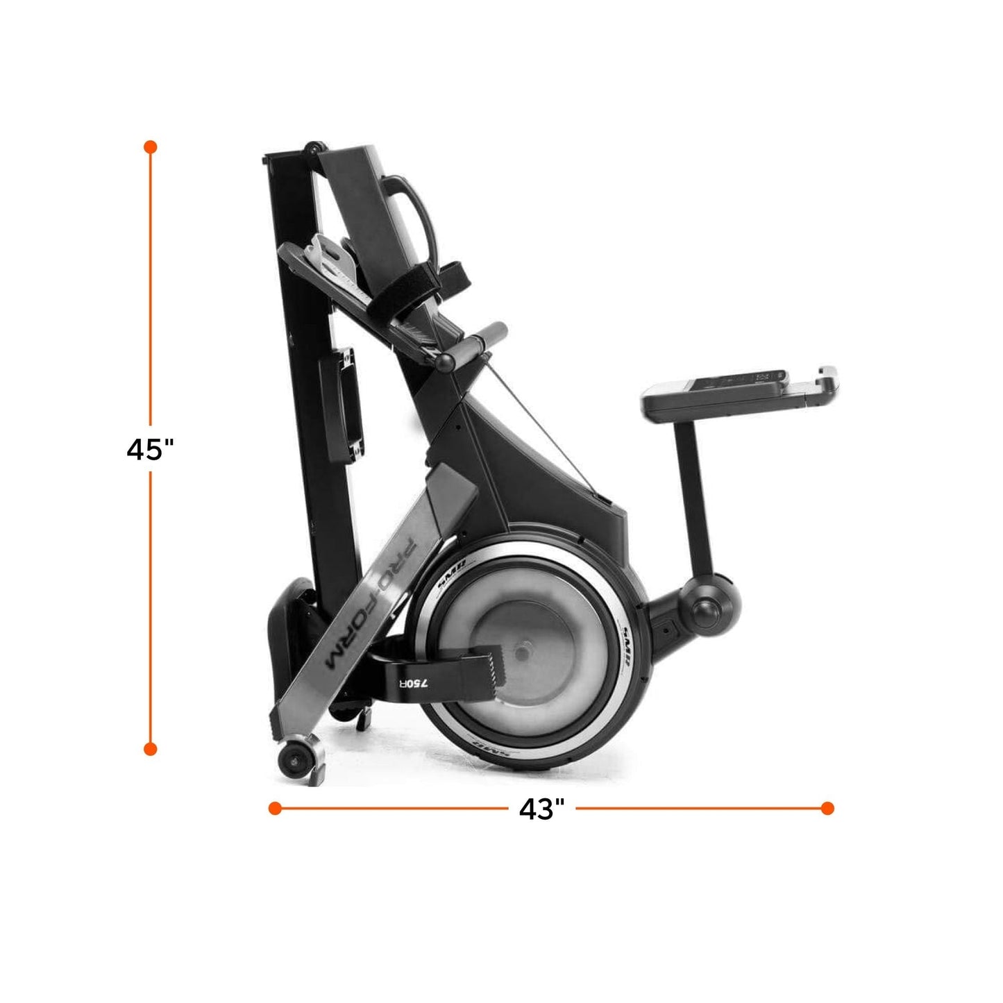 ProForm 750R ; Rameur avec 5 écrans, support de tablette intégré et design compact