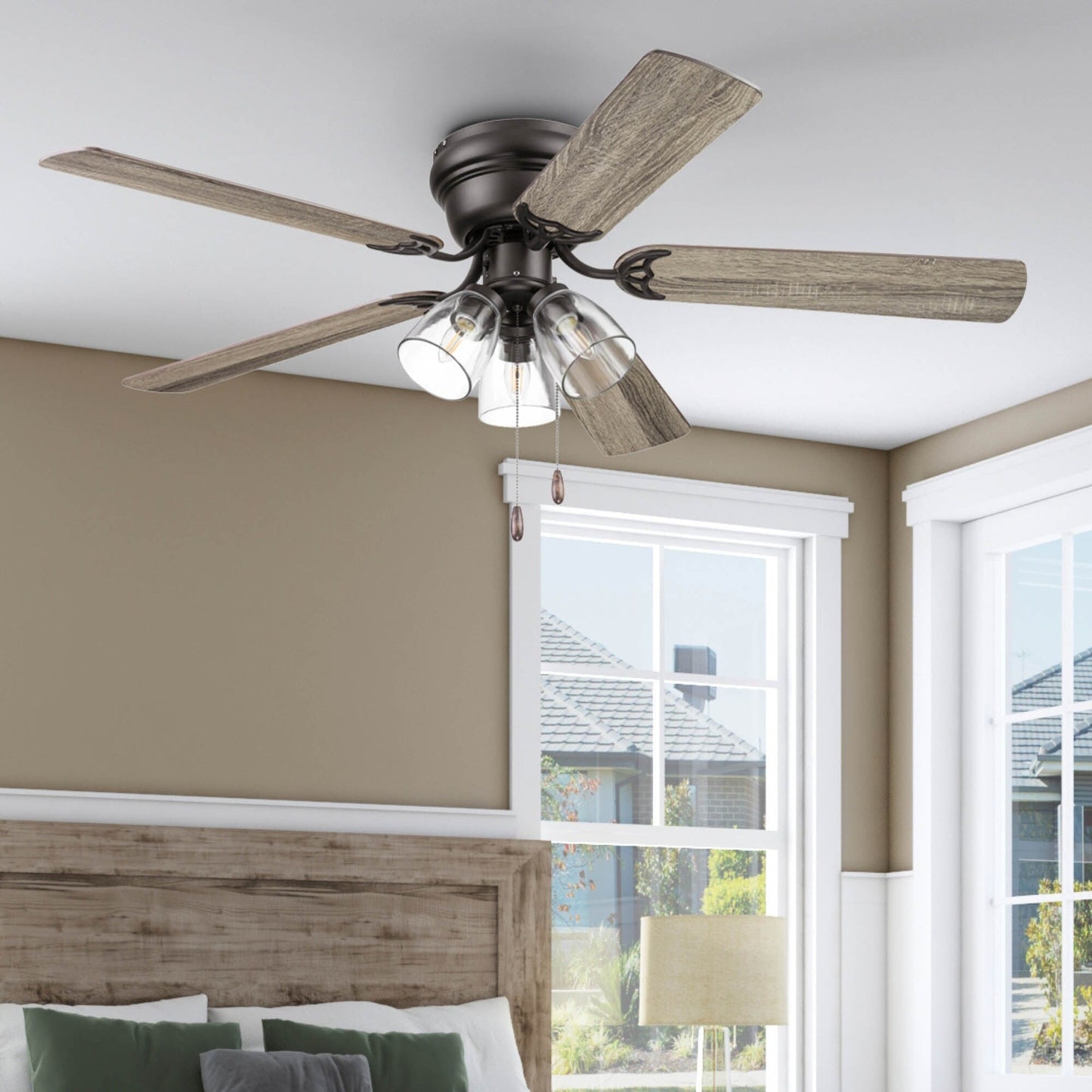Prominence Home Renton Traditional Farmhouse Indoor Ceiling Fan