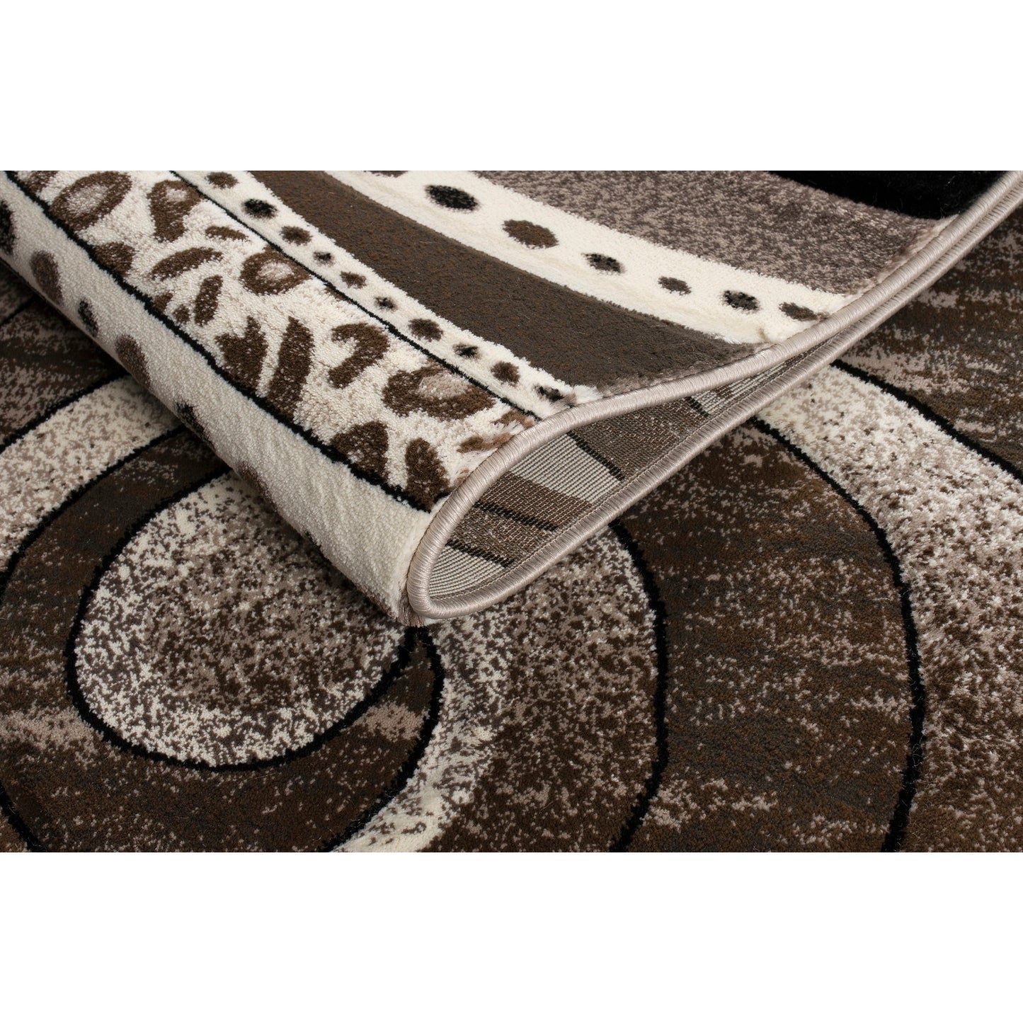 Rhodes Collection Abstract Swirl Area Rug