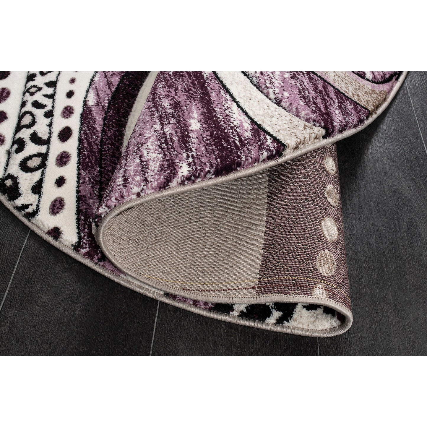 Rhodes Collection Abstract Swirl Area Rug