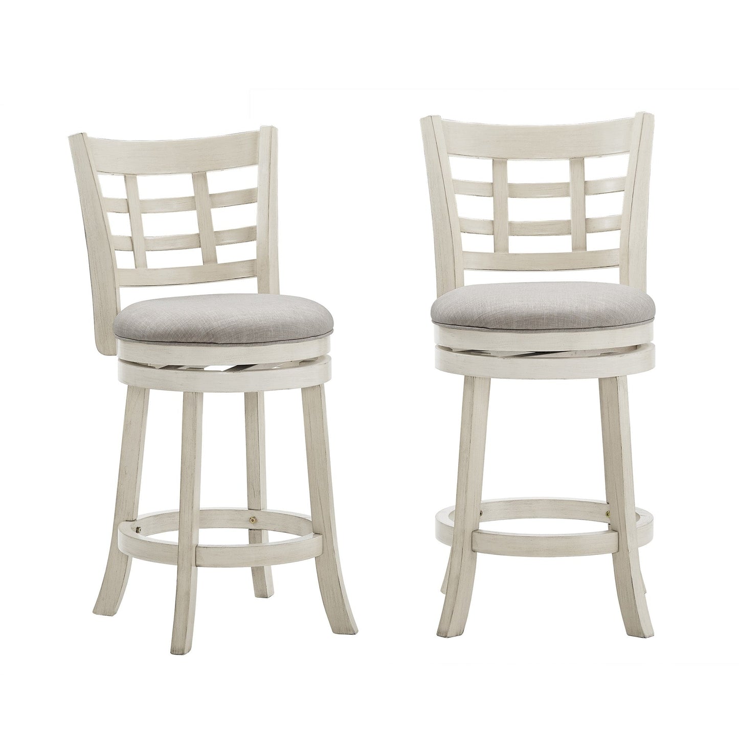 Rovinj Upholstered Back Swivel Counter Stool