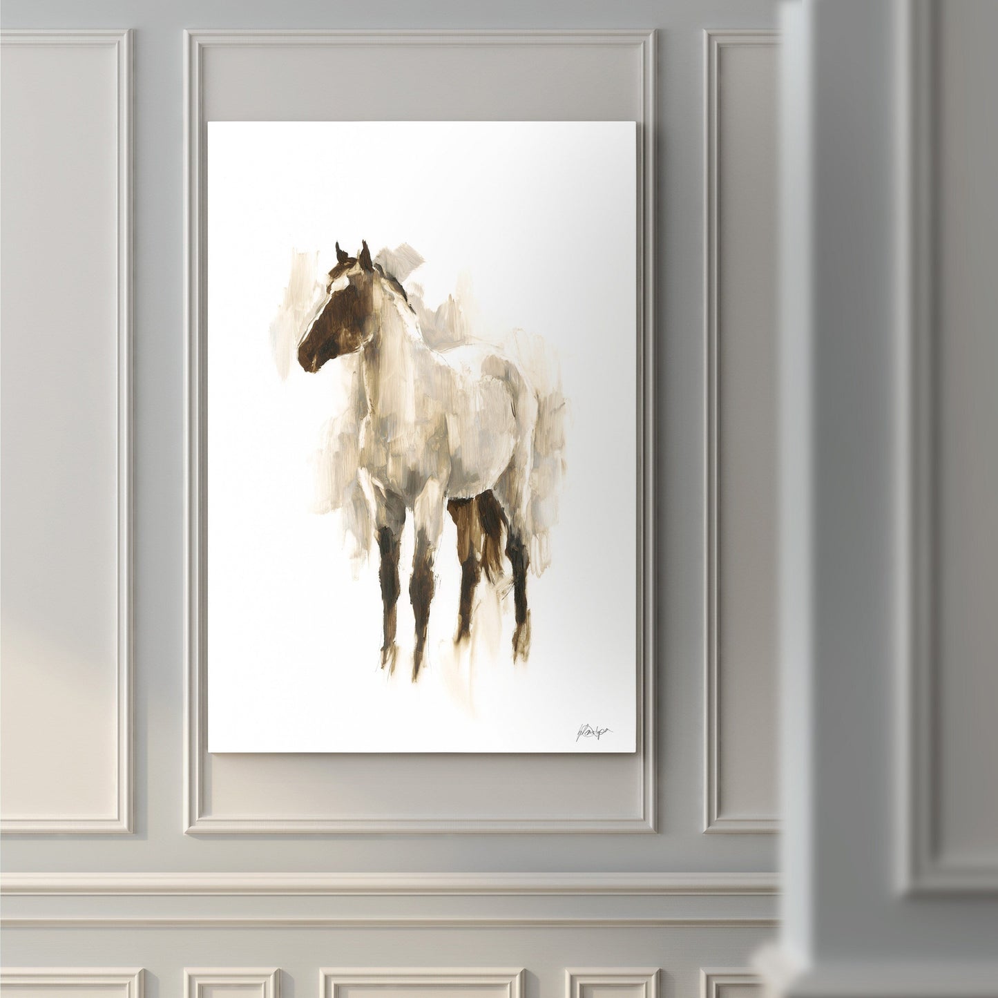 Rustic Horse II -Premium Gallery Wrapped Canvas