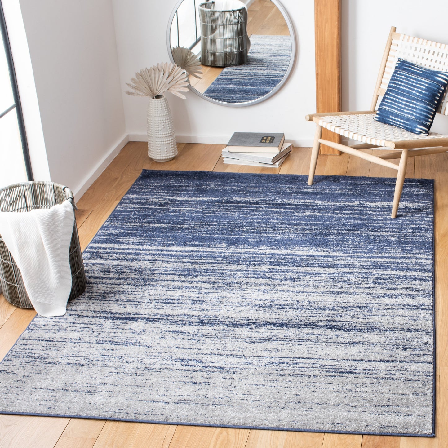 SAFAVIEH Adirondack Mieko Modern Ombre Distressed Area Rug