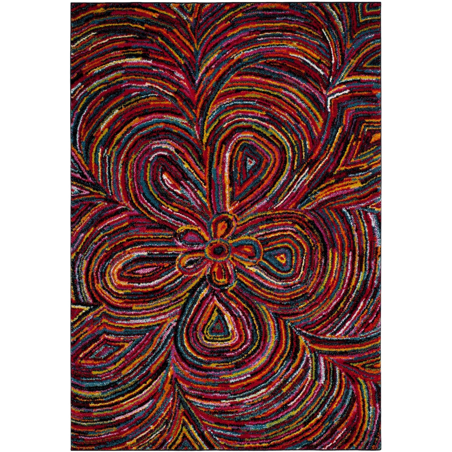 SAFAVIEH Aruba Marialba Boho Abstract Rug