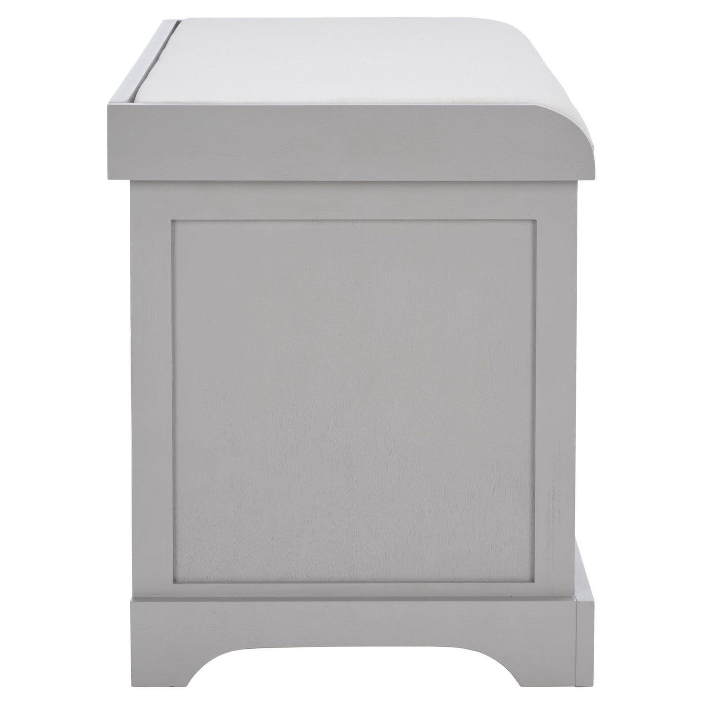 Banc de rangement tressé marron Euphemia de SAFAVIEH - 33,5 x 16,1 x 19,9 - 34 L x 16 P x 20 H