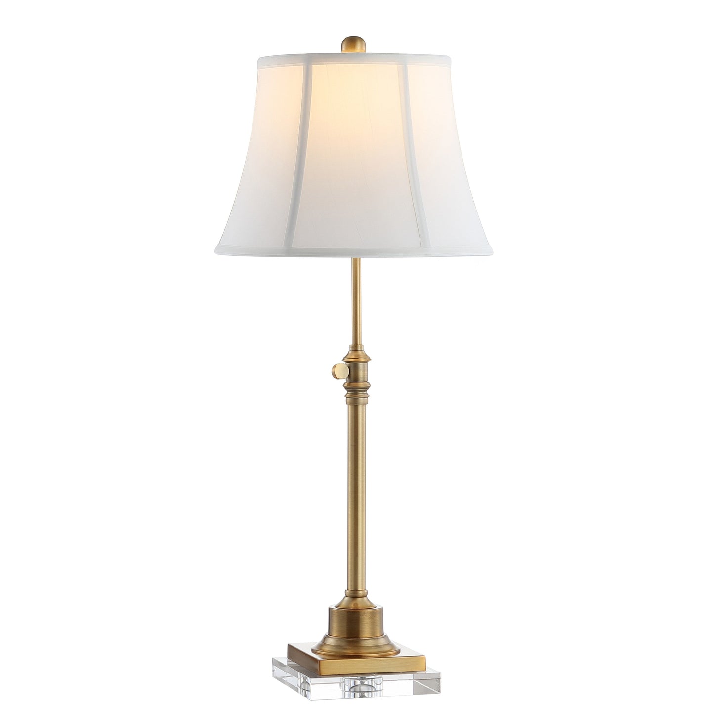 SAFAVIEH Lighting Amande Lot de 2 lampes de table à hauteur réglable 27-31 pouces (13 L x 13 P x 31 H)