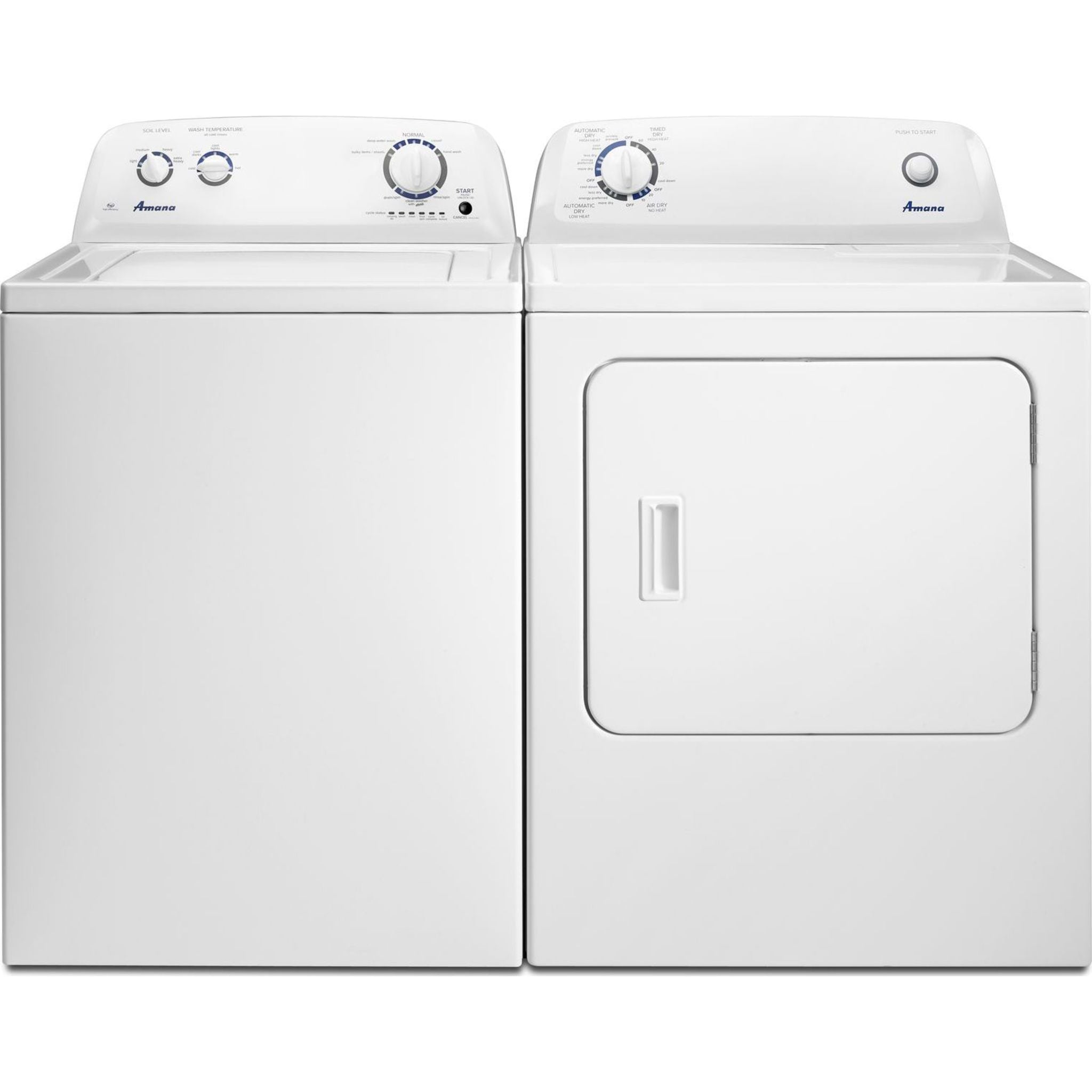 Sécheuse à gaz Amana (NGD4655EW) - Blanc