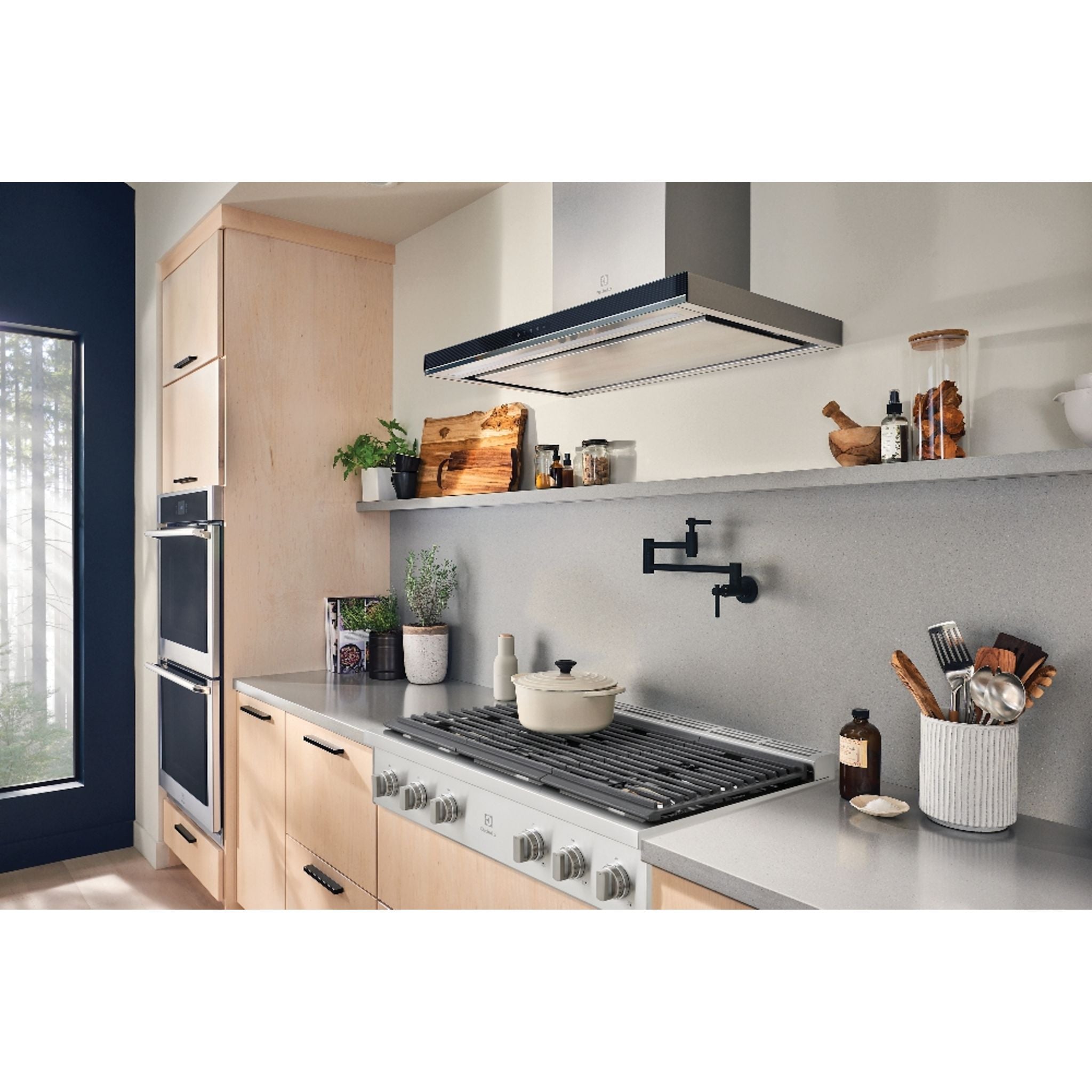 Table de cuisson à gaz Electrolux 36 (ECCG3672AS) - Acier inoxydable