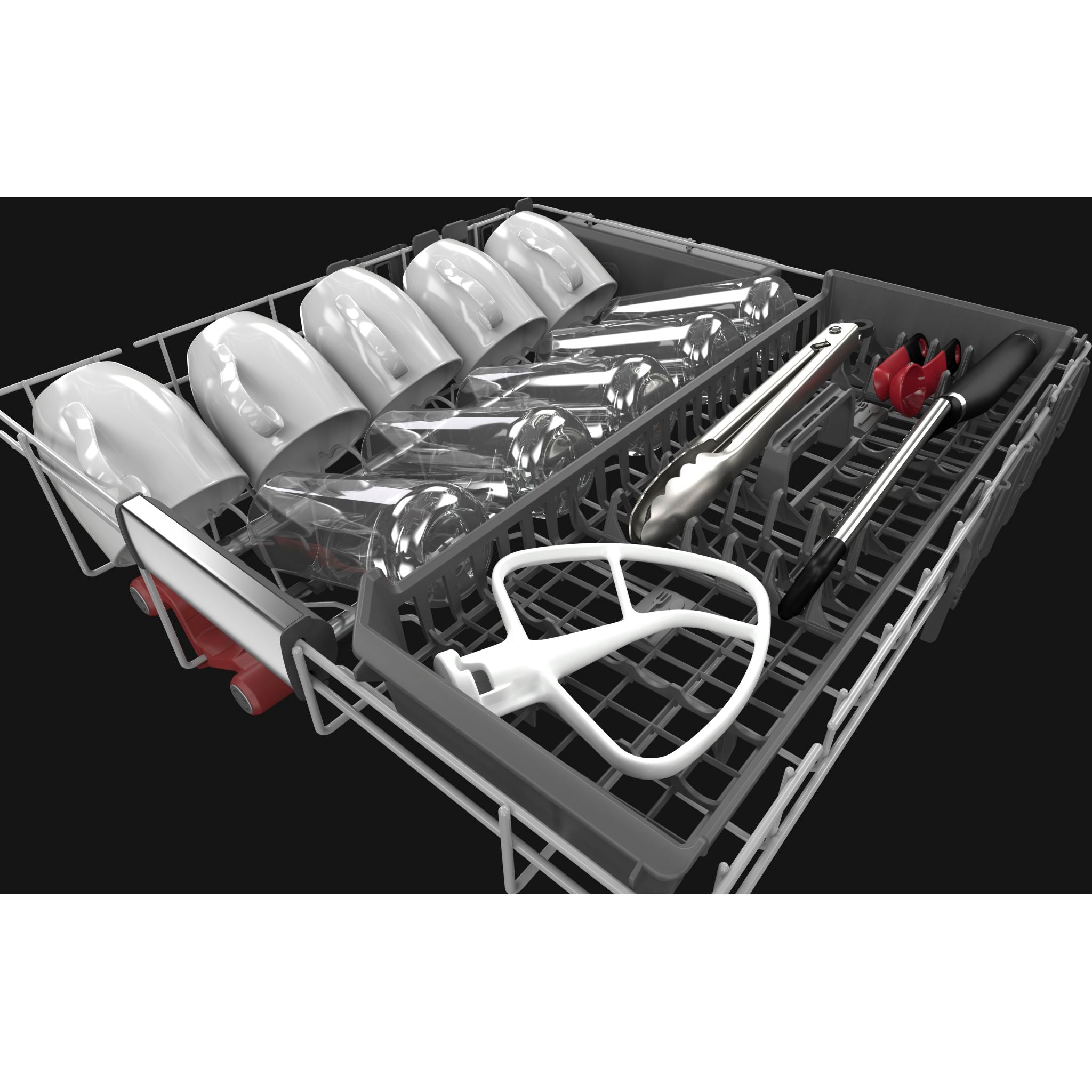 Lave-vaisselle KitchenAid avec cuve en acier inoxydable (KDPM804KPS) - Acier inoxydable
