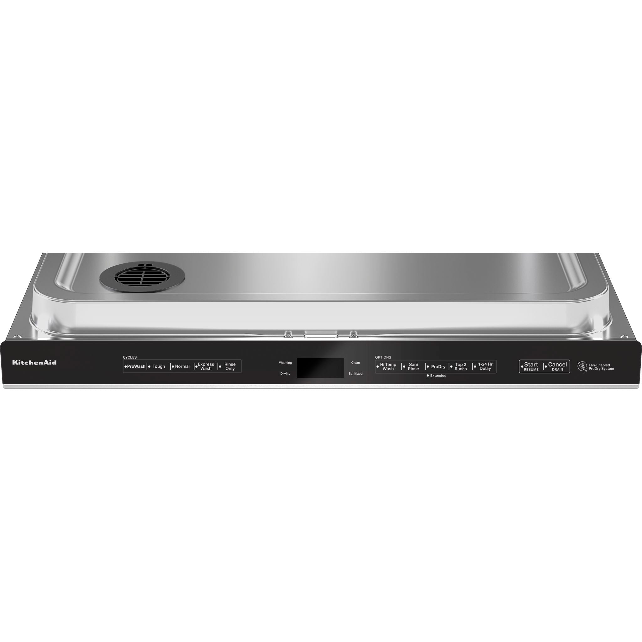 Lave-vaisselle KitchenAid avec cuve en acier inoxydable (KDPM804KPS) - Acier inoxydable