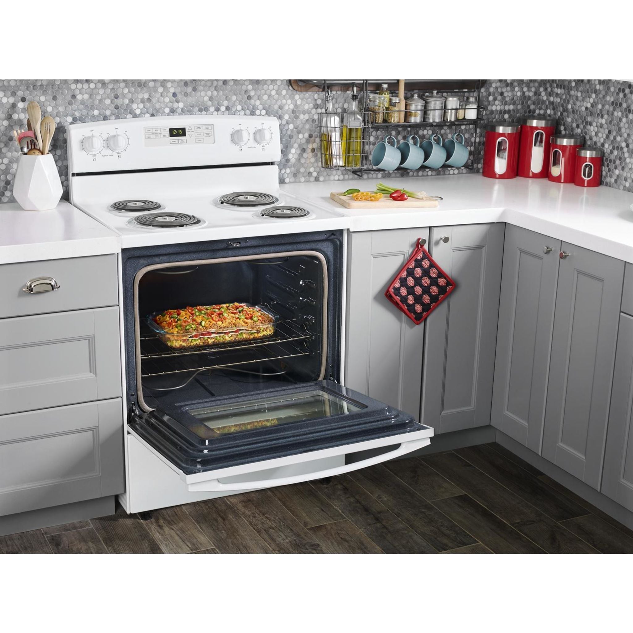 Cuisinière autonettoyante Amana (YACR4503SFW) - Blanc