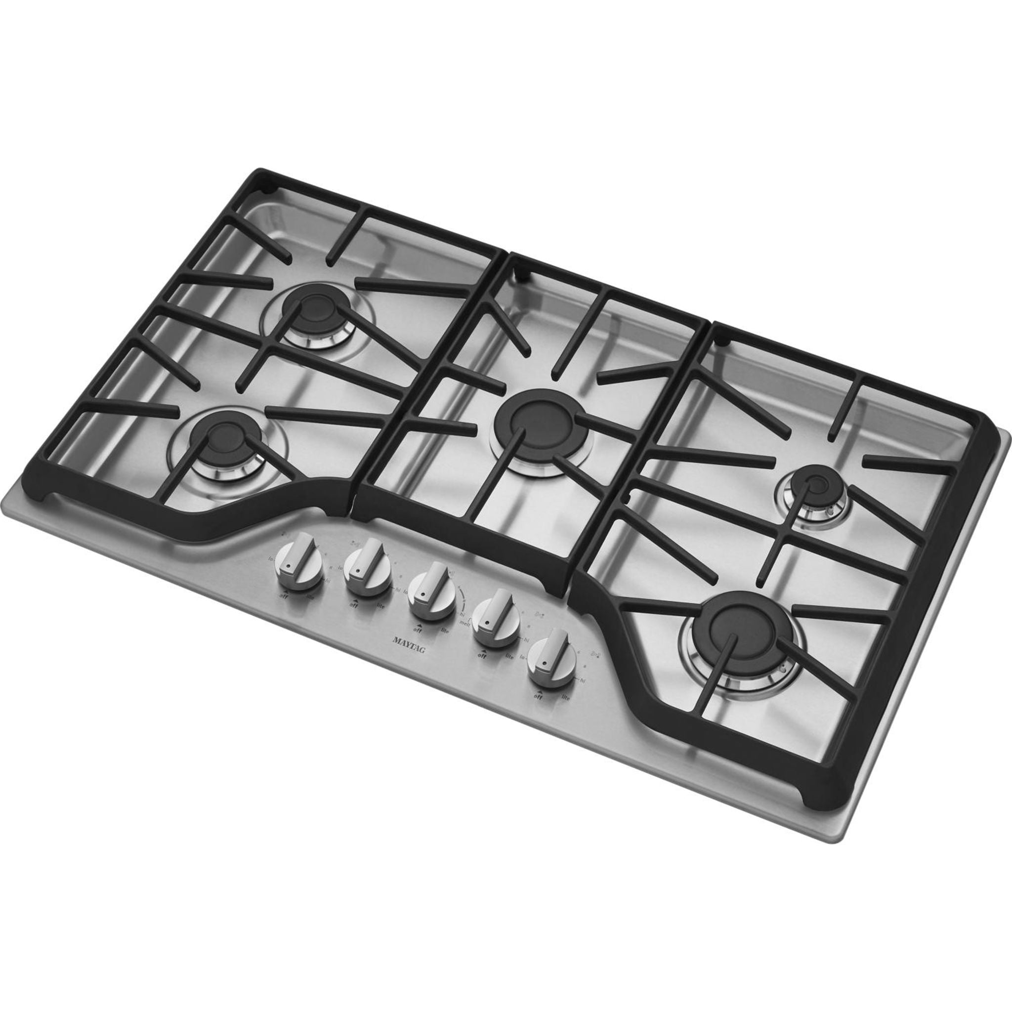Table de cuisson à gaz Maytag 36 (MGC7536DS) - Acier inoxydable