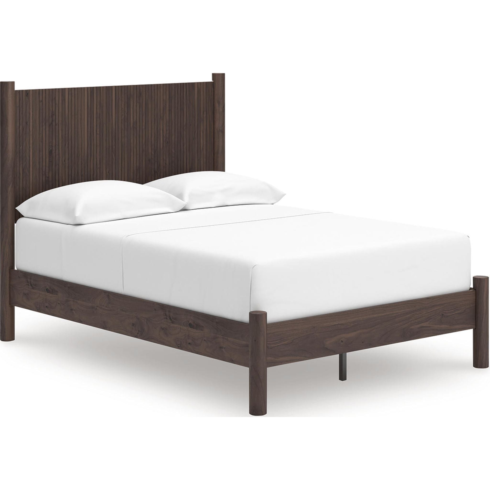 Lit plateforme Pamytta - Marron