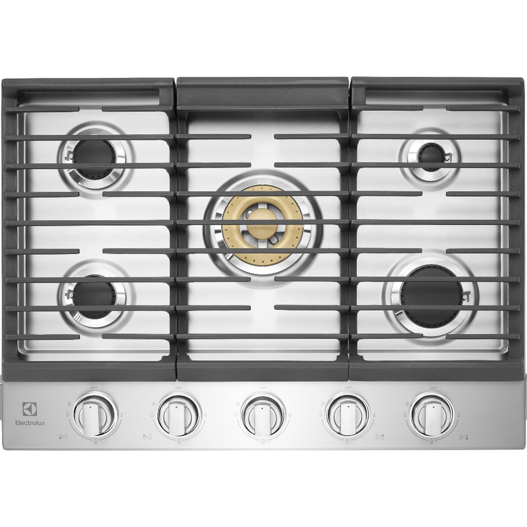 Table de cuisson à gaz Electrolux 30 (ECCG3068AS) - Acier inoxydable