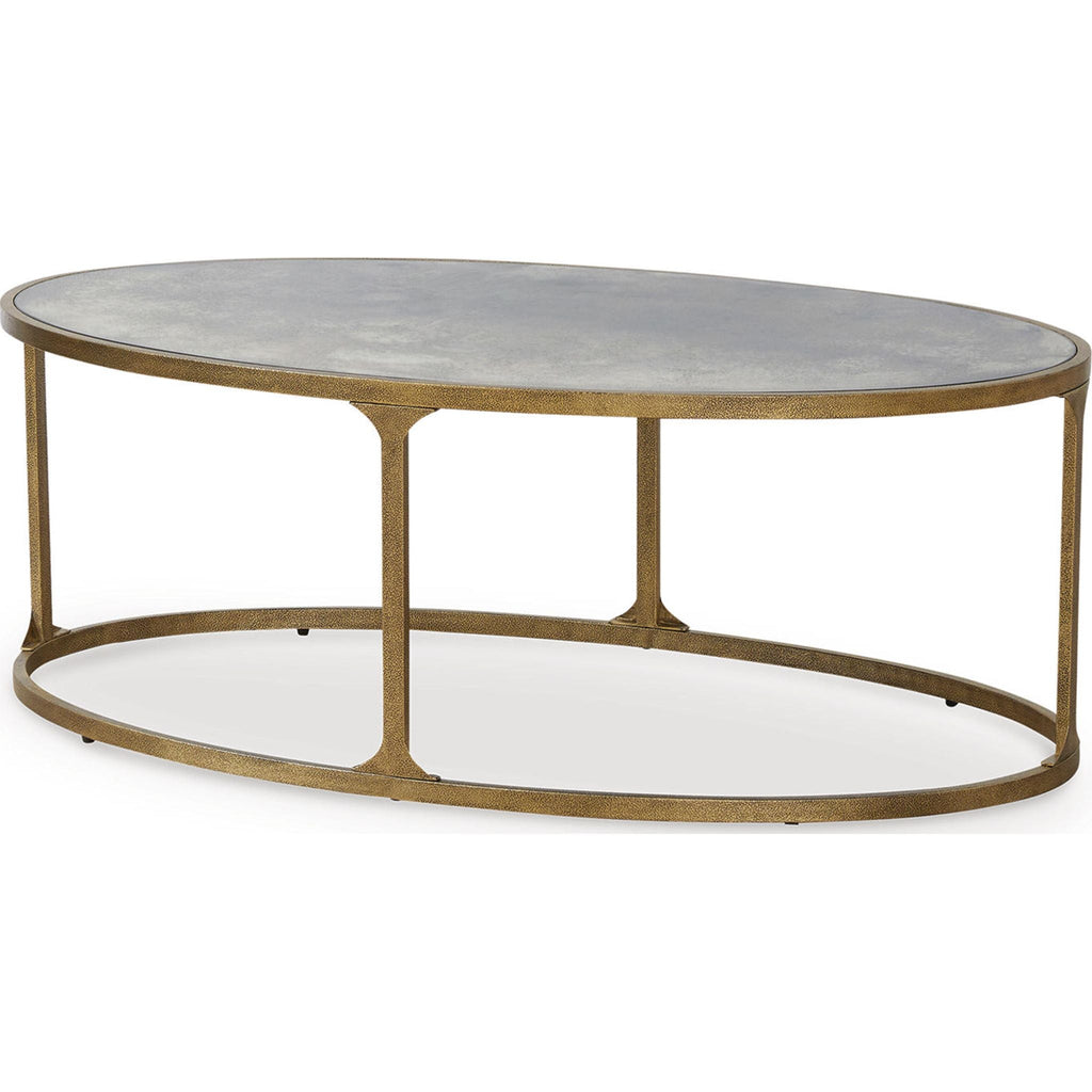 Table Basse Korajane - Or Antique