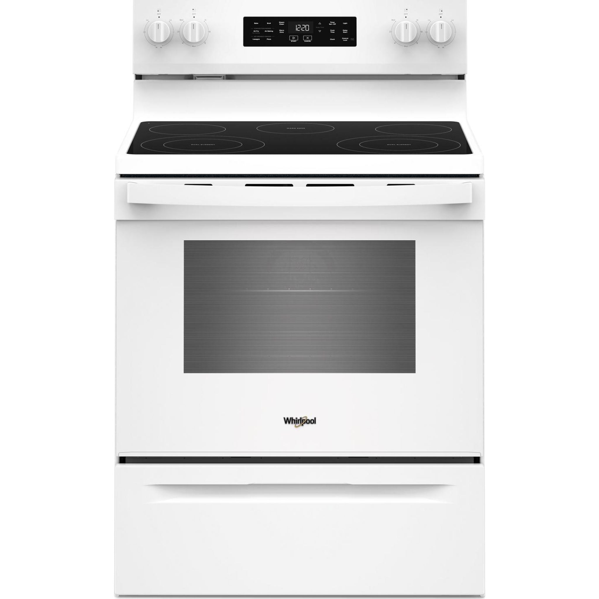 Cuisinière électrique Whirlpool 30 po (YWFES4530SW) - Blanc