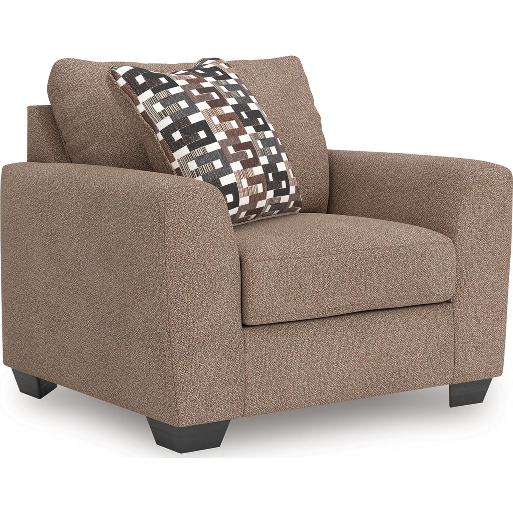 Chaise surdimensionnée Triston-Peaks - Daim