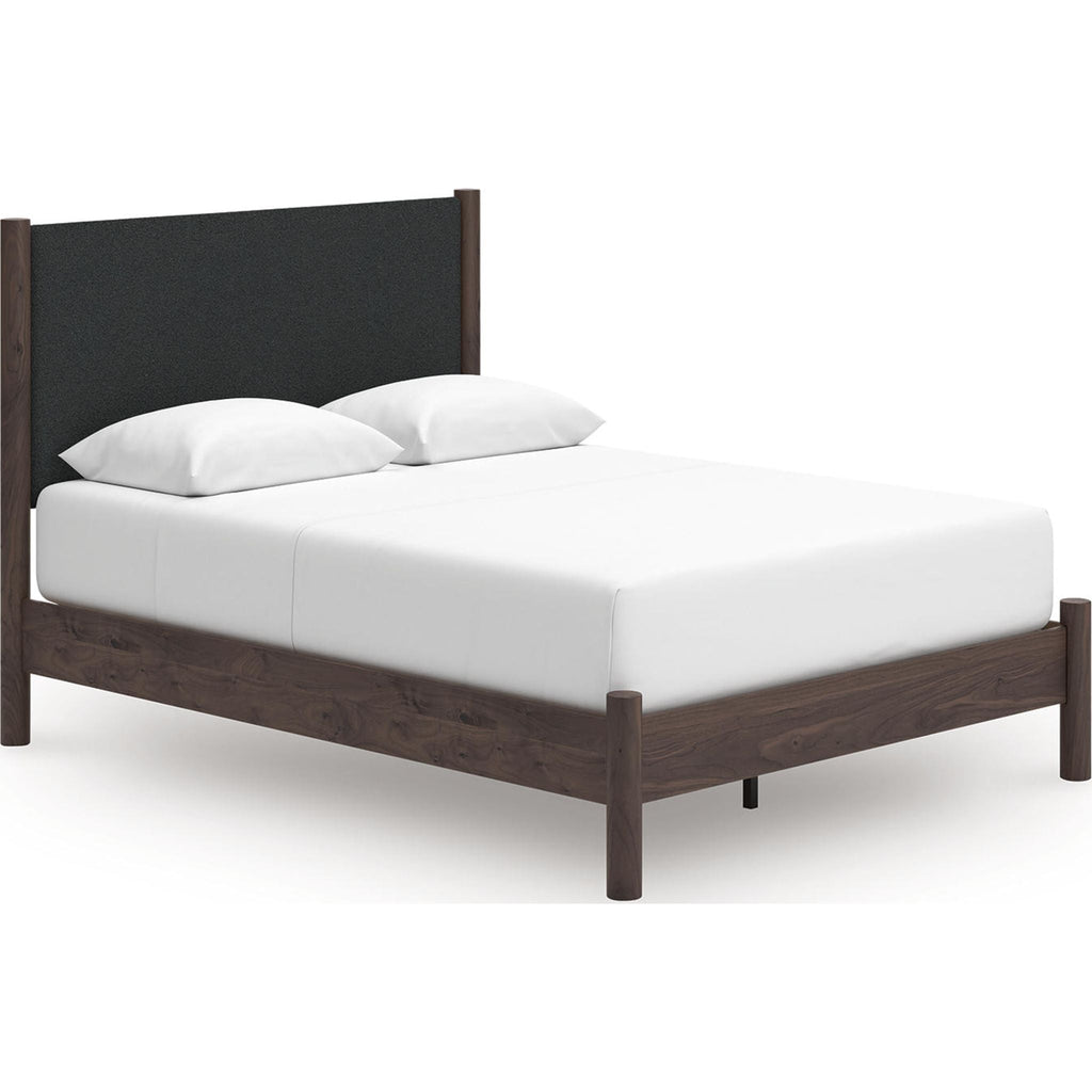 Lit plateforme Pamytta Queen - Marron