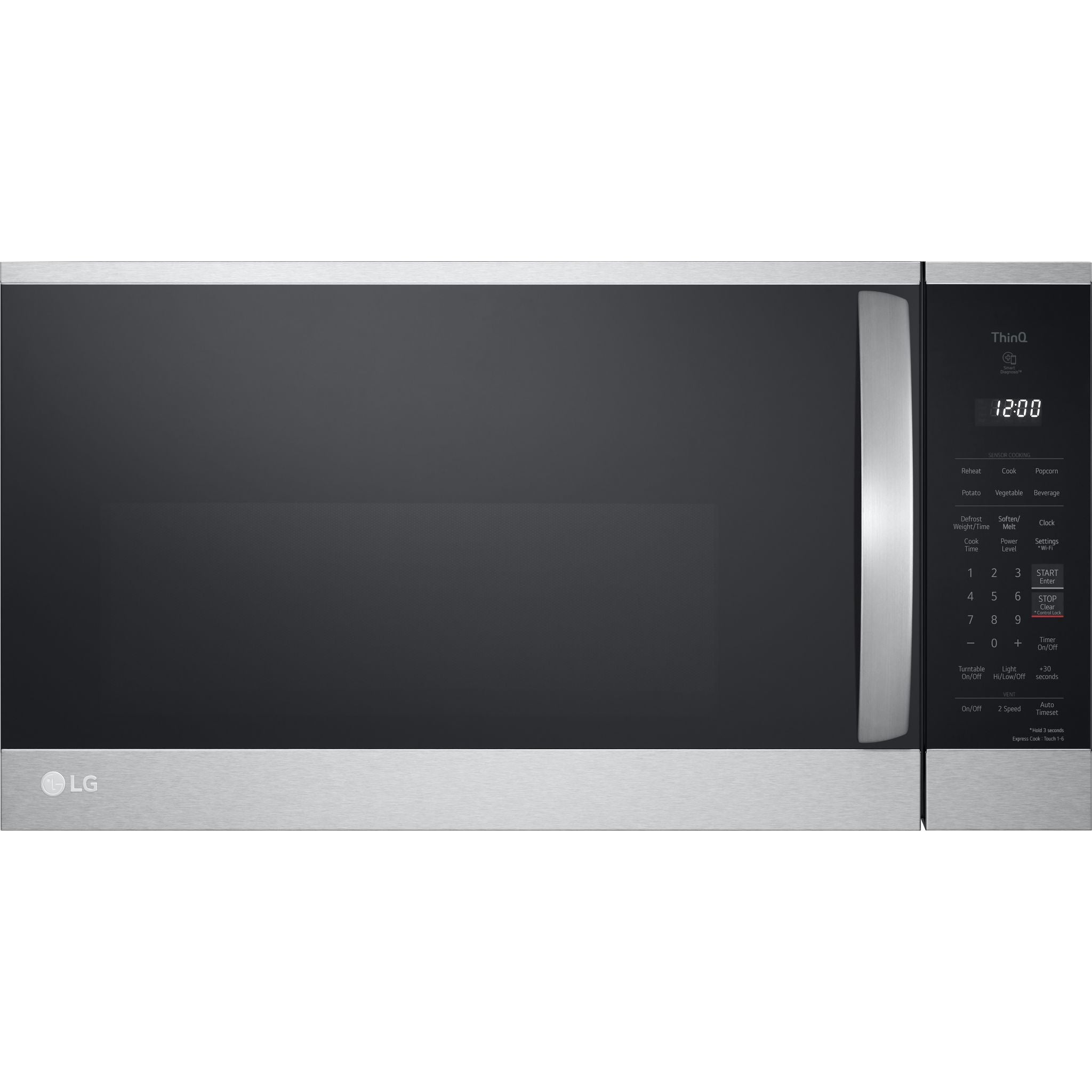 Micro-ondes LG OTR (MVEM1825F) - Acier inoxydable