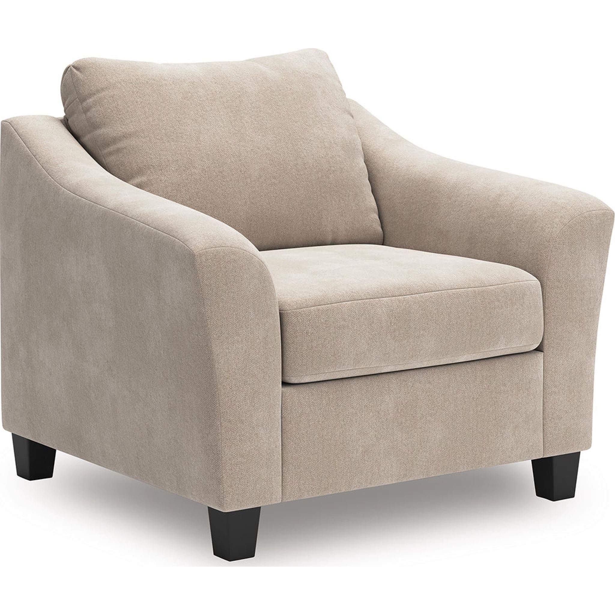Chaise surdimensionnée Willarae - Taupe