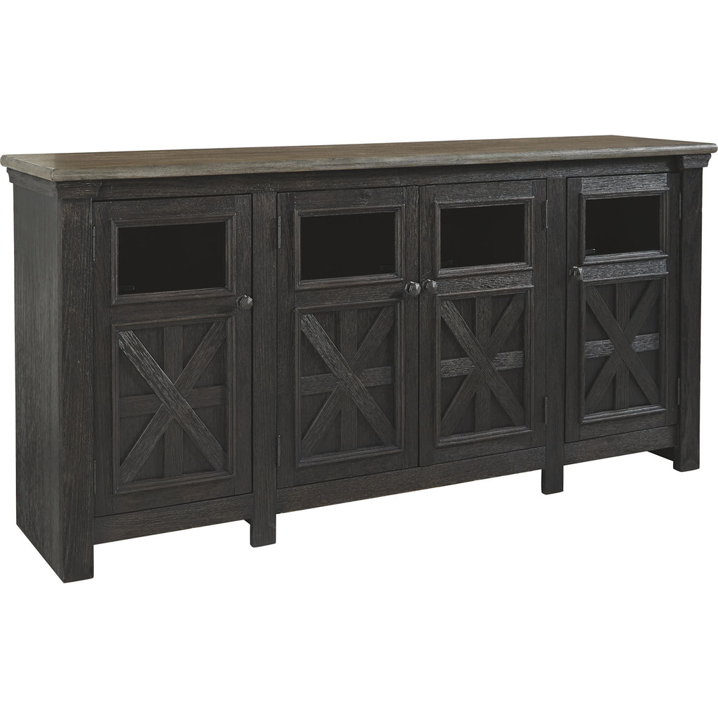 Meuble TV Tyler Creek - Noir/Gris