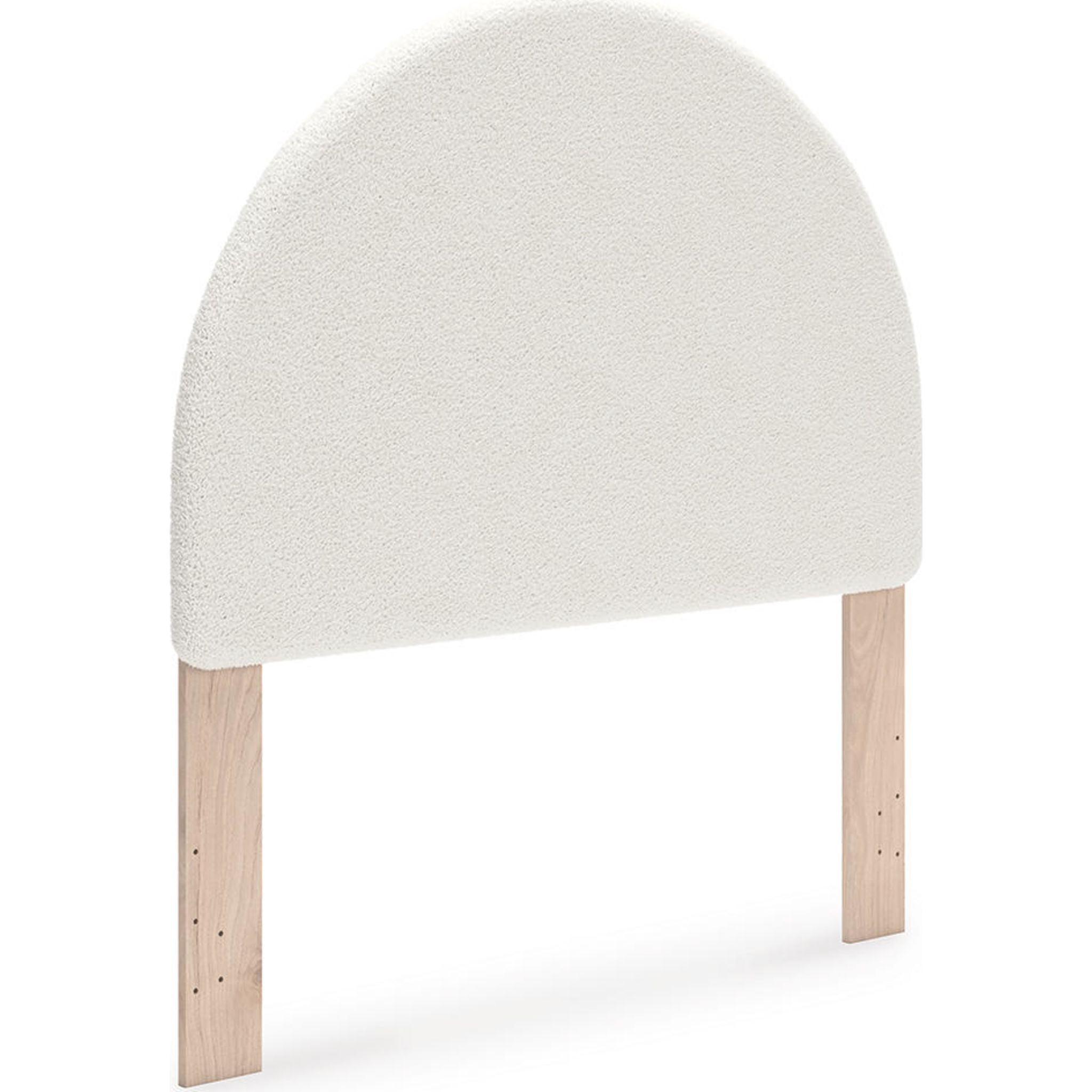 Tête de lit rembourrée Arloster - Blanc/Tan