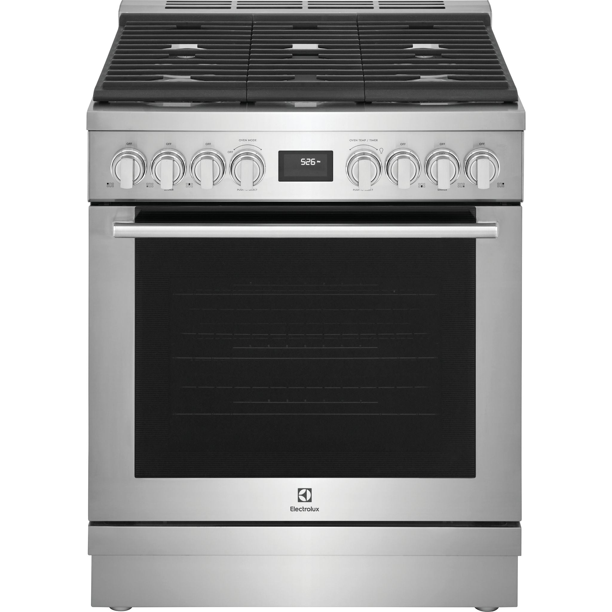 Cuisinière à gaz Electrolux 30 (ECFD3068AS) - Acier inoxydable