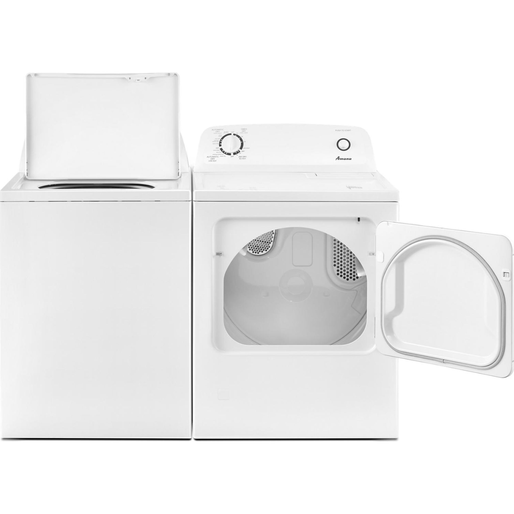 Sécheuse à gaz Amana (NGD4655EW) - Blanc