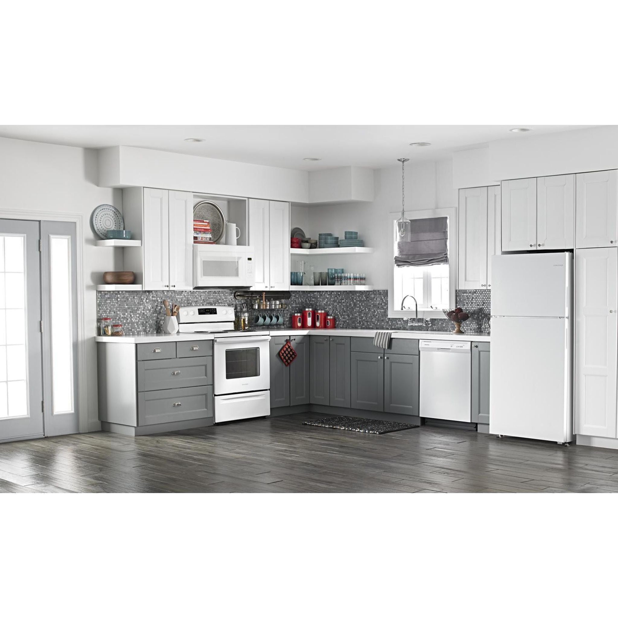 Cuisinière autonettoyante Amana (YACR4503SFW) - Blanc