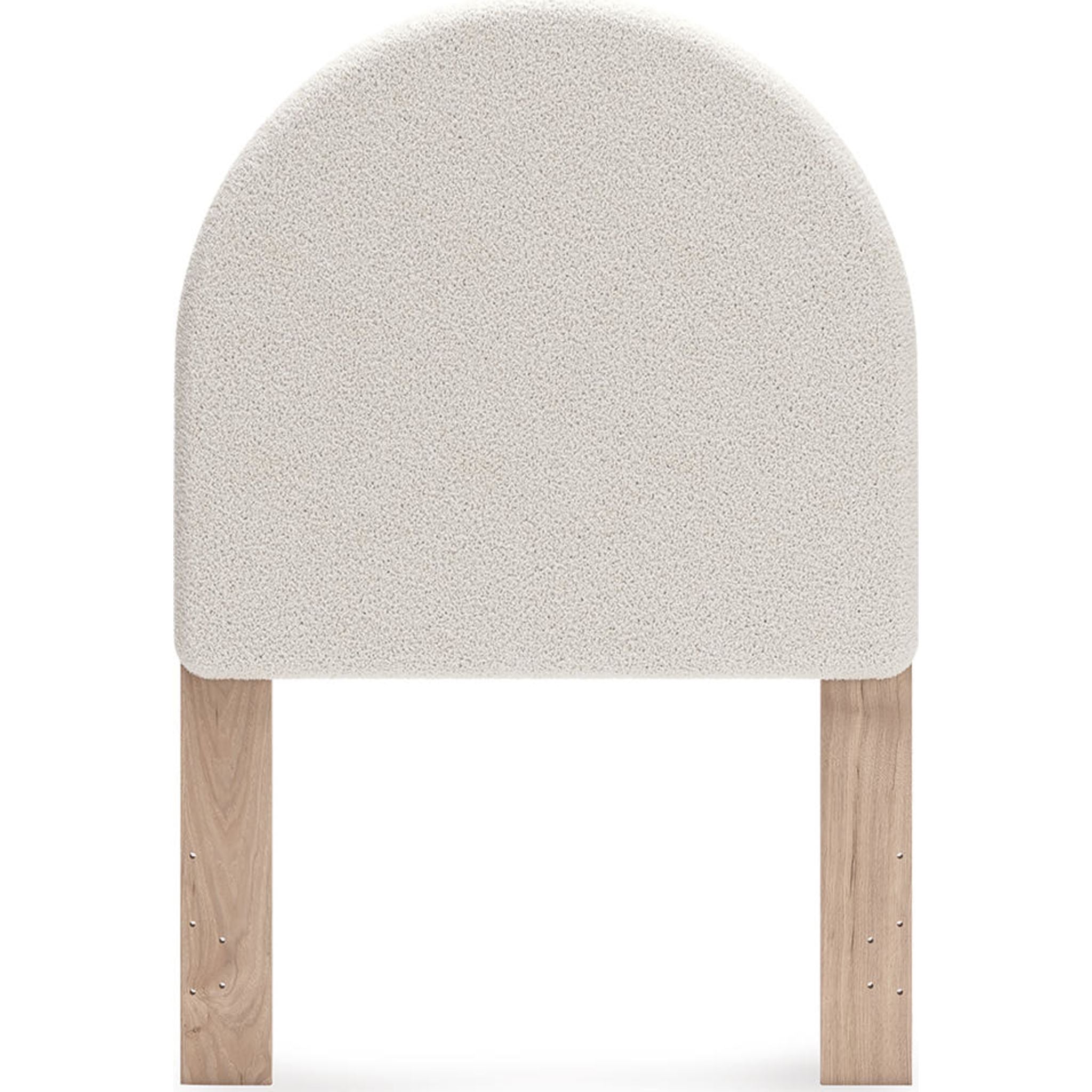 Tête de lit rembourrée Arloster - Blanc/Tan