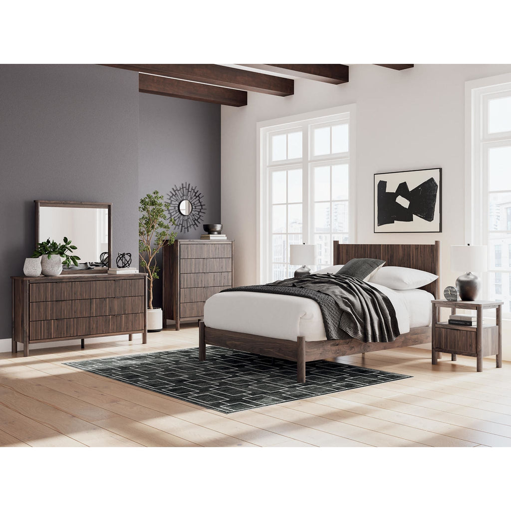 Table de chevet Pamytta - Marron