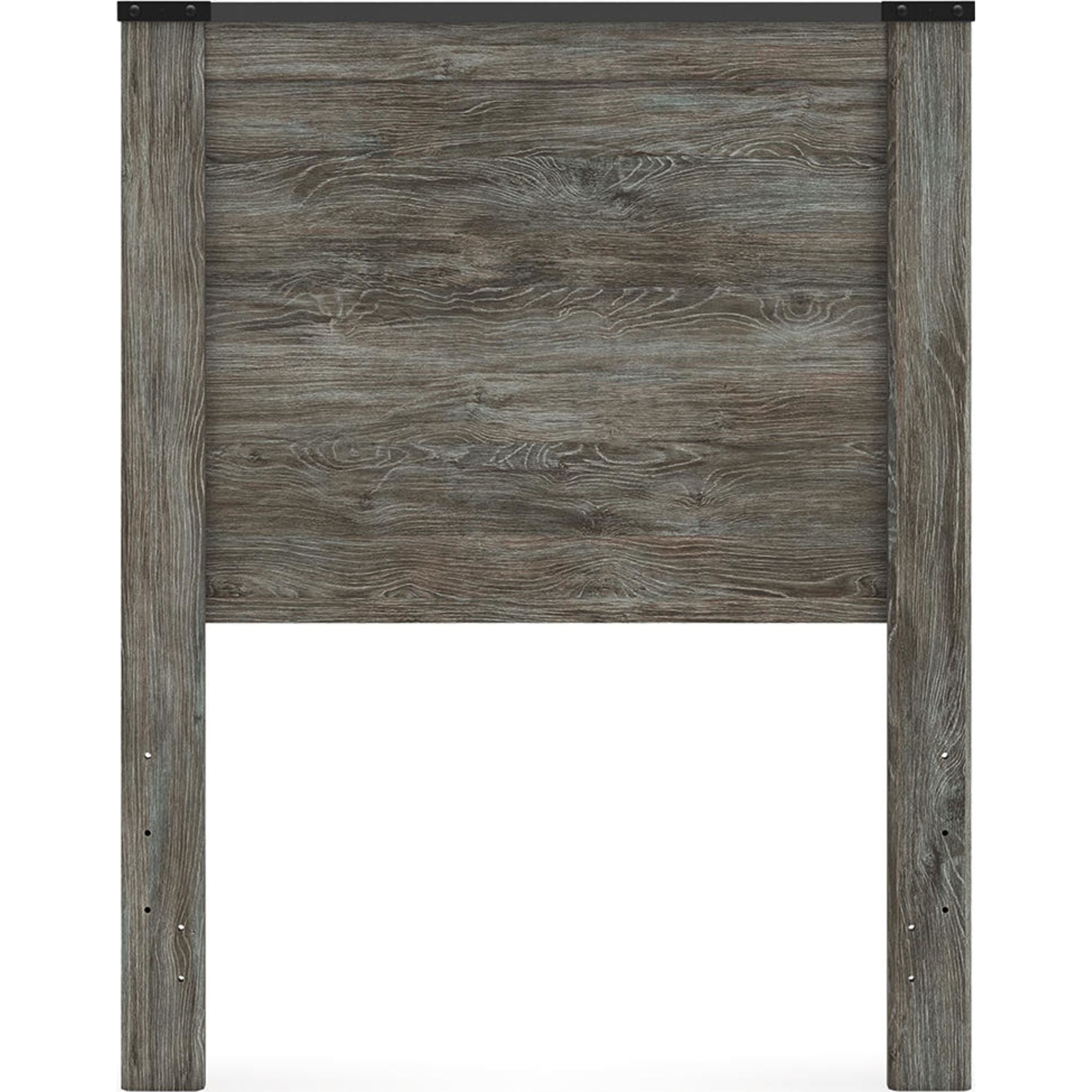 Tête de lit double Frandern - Gris
