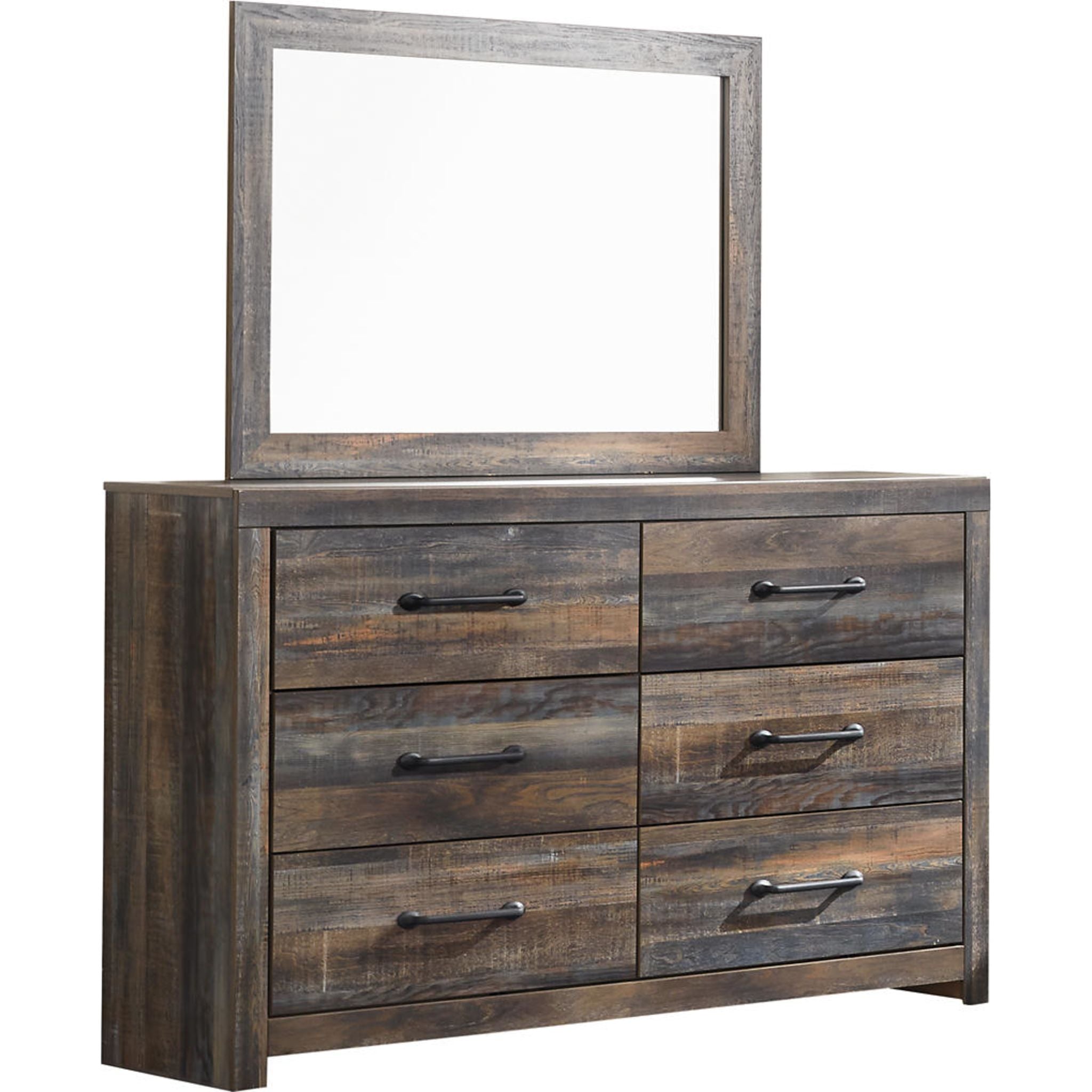 Chambre à coucher avec rangement Drystan 5 pièces pour très grand lit - Multi