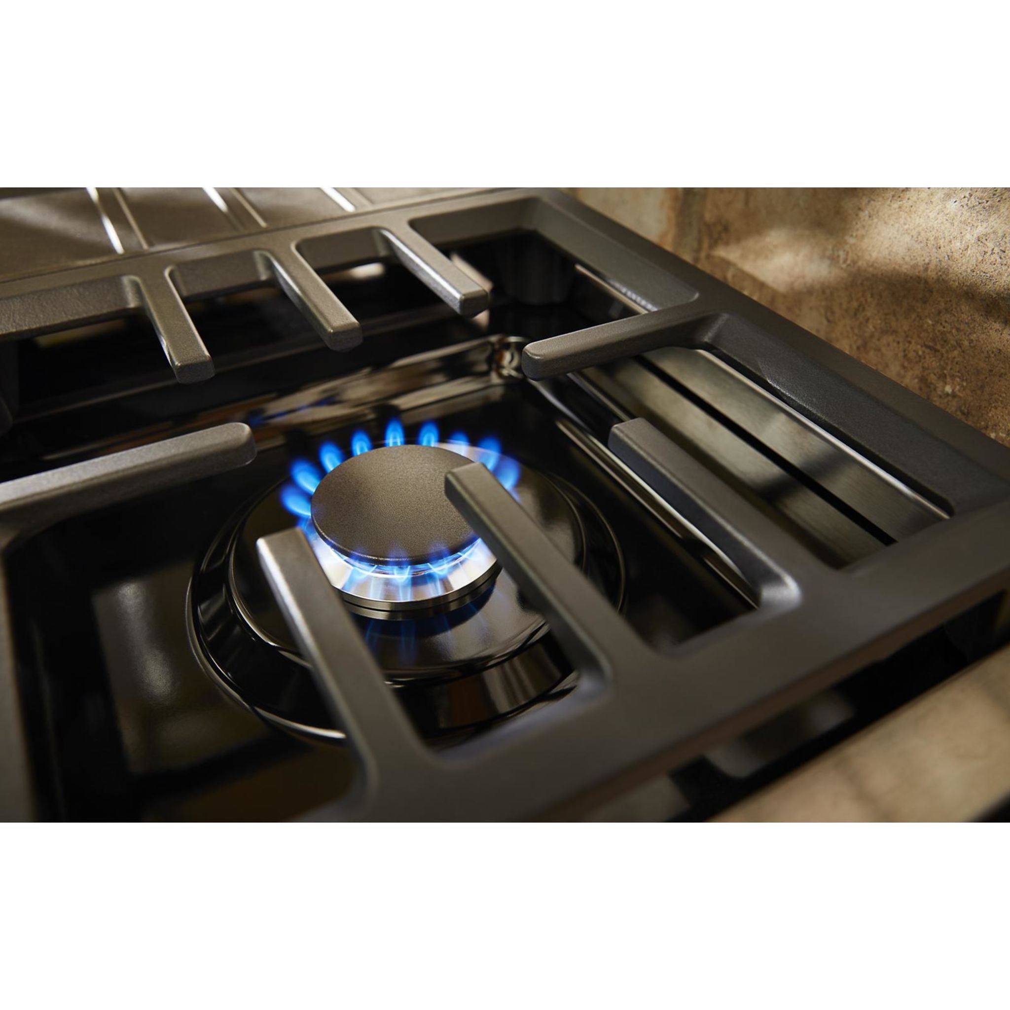 Table de cuisson à gaz KitchenAid 30 (KCGC500JSS) - Acier inoxydable