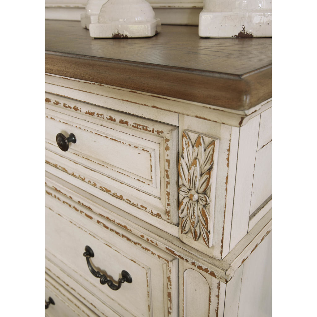 Table de chevet Realyn - Blanc